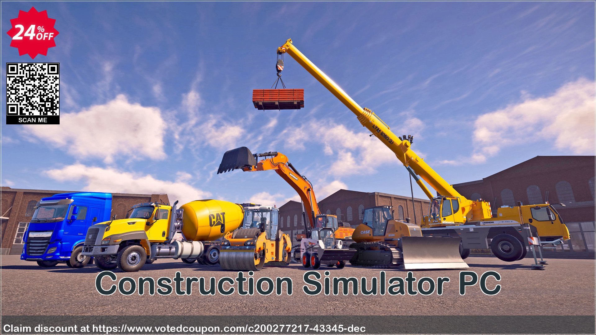Construction Simulator PC Coupon, discount Construction Simulator PC Deal 2024 CDkeys. Promotion: Construction Simulator PC Exclusive Sale offer 