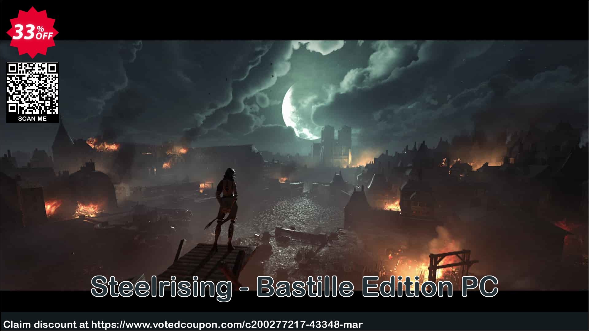 Steelrising - Bastille Edition PC Coupon, discount Steelrising - Bastille Edition PC Deal 2024 CDkeys. Promotion: Steelrising - Bastille Edition PC Exclusive Sale offer 