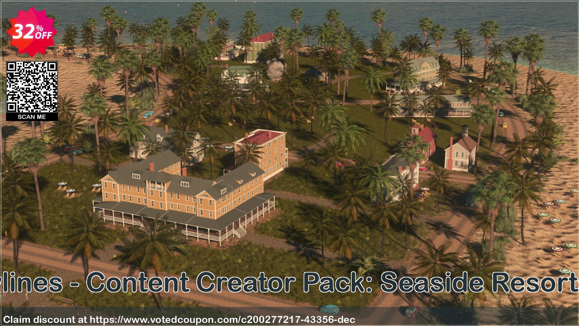 Cities: Skylines - Content Creator Pack: Seaside Resorts PC - DLC Coupon Code May 2024, 32% OFF - VotedCoupon