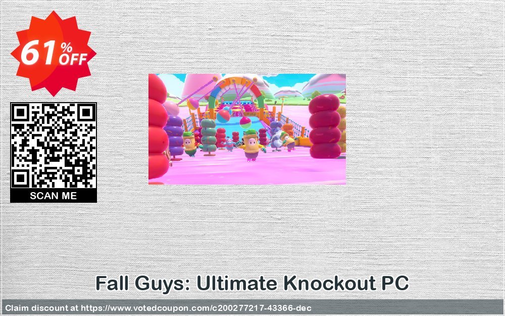 Fall Guys: Ultimate Knockout PC Coupon Code May 2024, 61% OFF - VotedCoupon