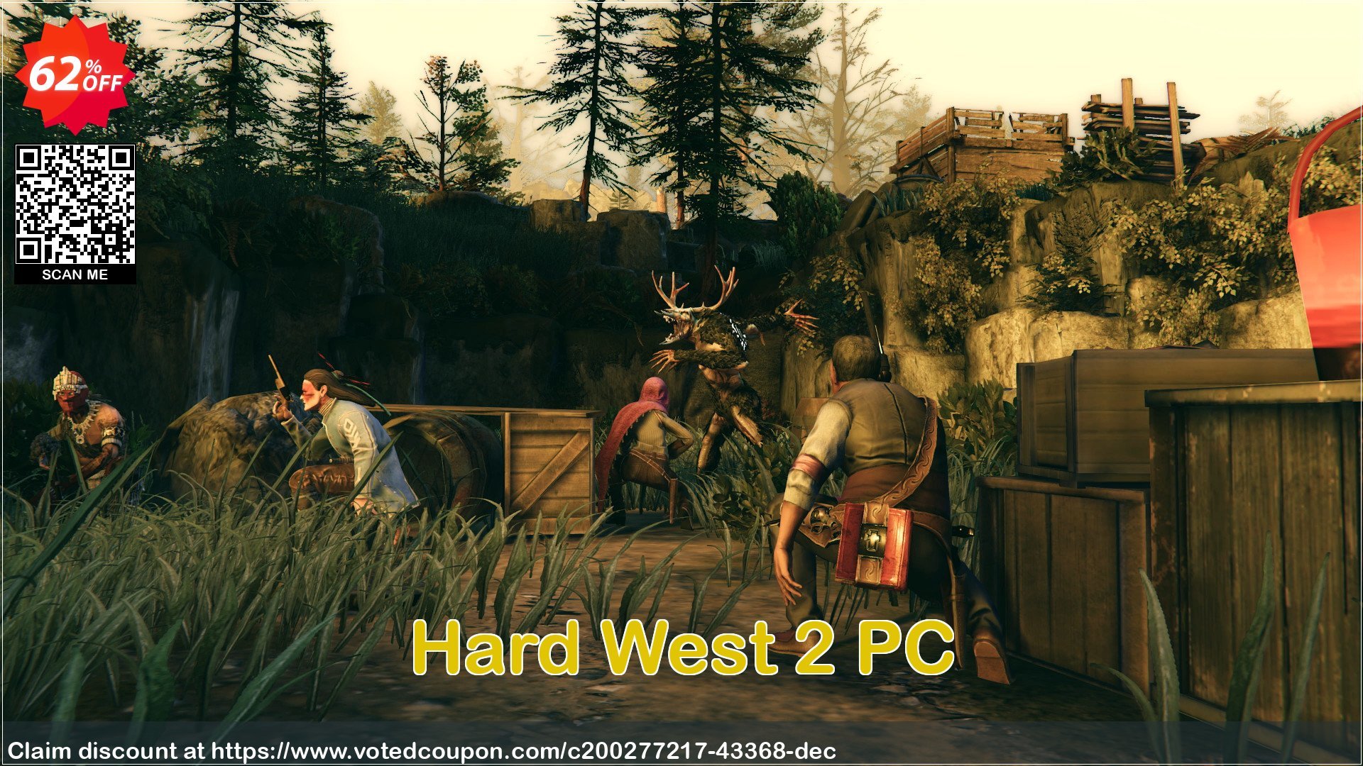 Hard West 2 PC Coupon Code May 2024, 62% OFF - VotedCoupon