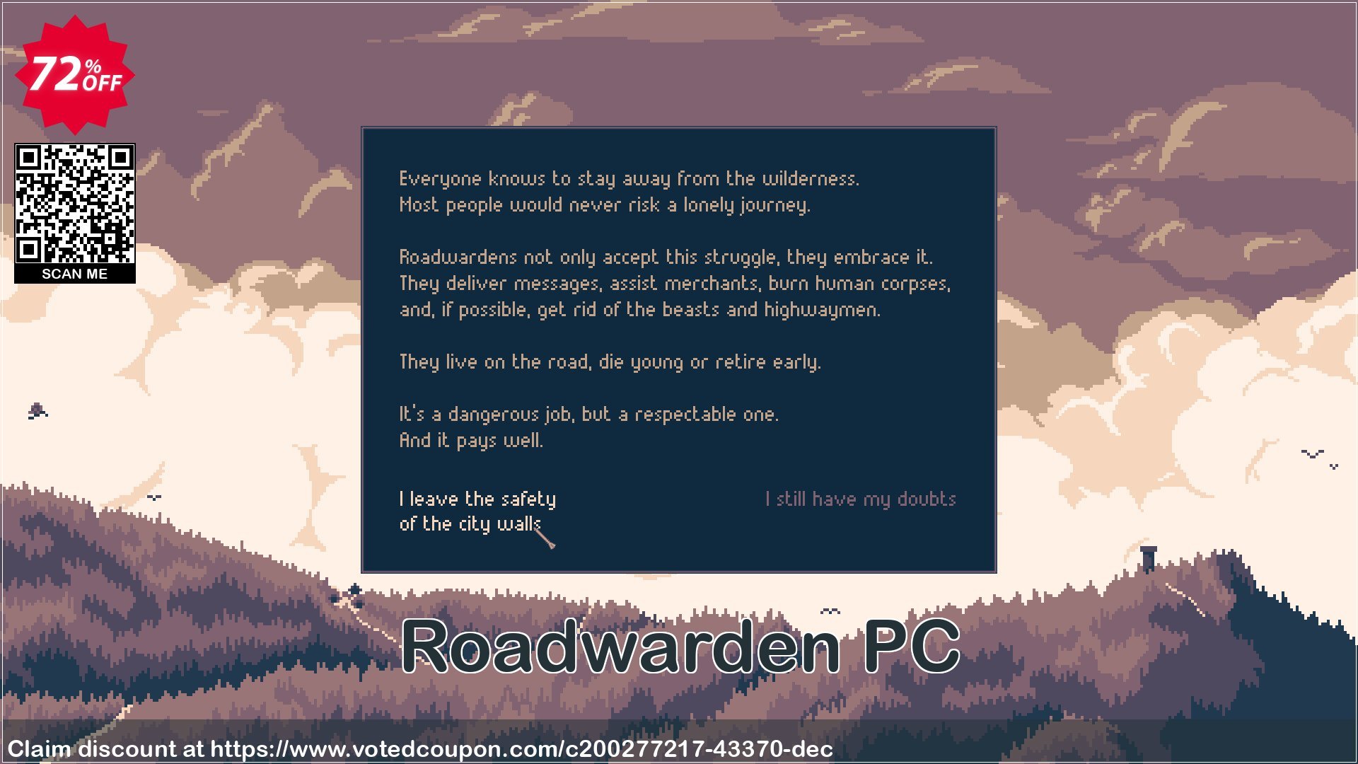 Roadwarden PC Coupon Code May 2024, 72% OFF - VotedCoupon