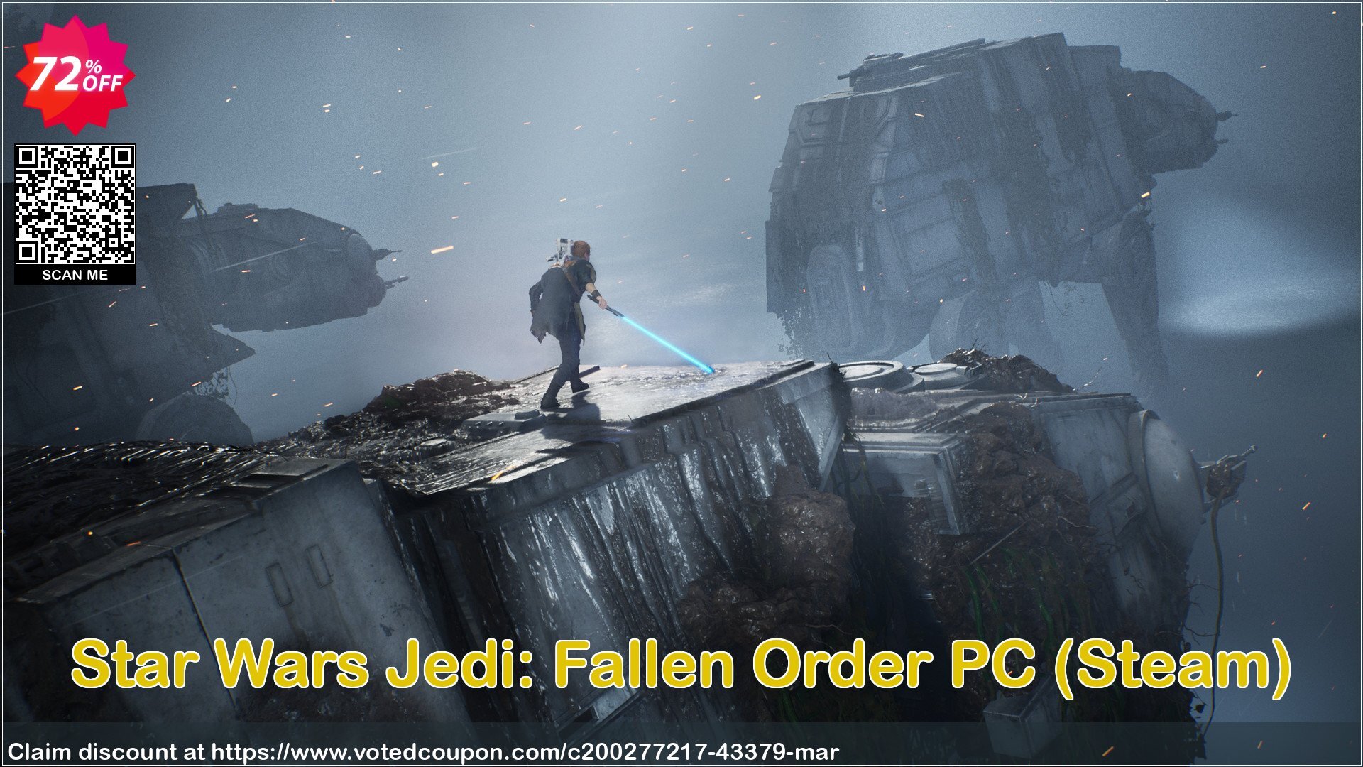 Star Wars Jedi: Fallen Order PC, Steam  Coupon, discount Star Wars Jedi: Fallen Order PC (Steam) Deal 2024 CDkeys. Promotion: Star Wars Jedi: Fallen Order PC (Steam) Exclusive Sale offer 