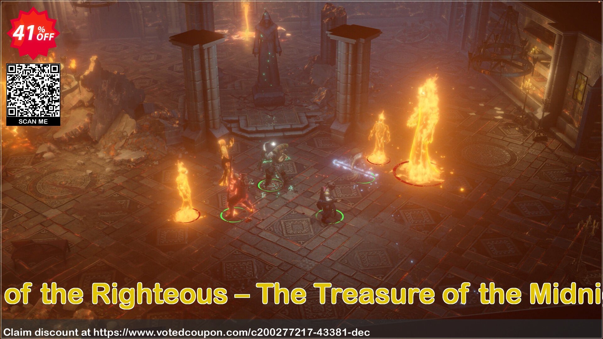 Pathfinder: Wrath of the Righteous – The Treasure of the Midnight Isles PC - DLC Coupon, discount Pathfinder: Wrath of the Righteous – The Treasure of the Midnight Isles PC - DLC Deal 2024 CDkeys. Promotion: Pathfinder: Wrath of the Righteous – The Treasure of the Midnight Isles PC - DLC Exclusive Sale offer 