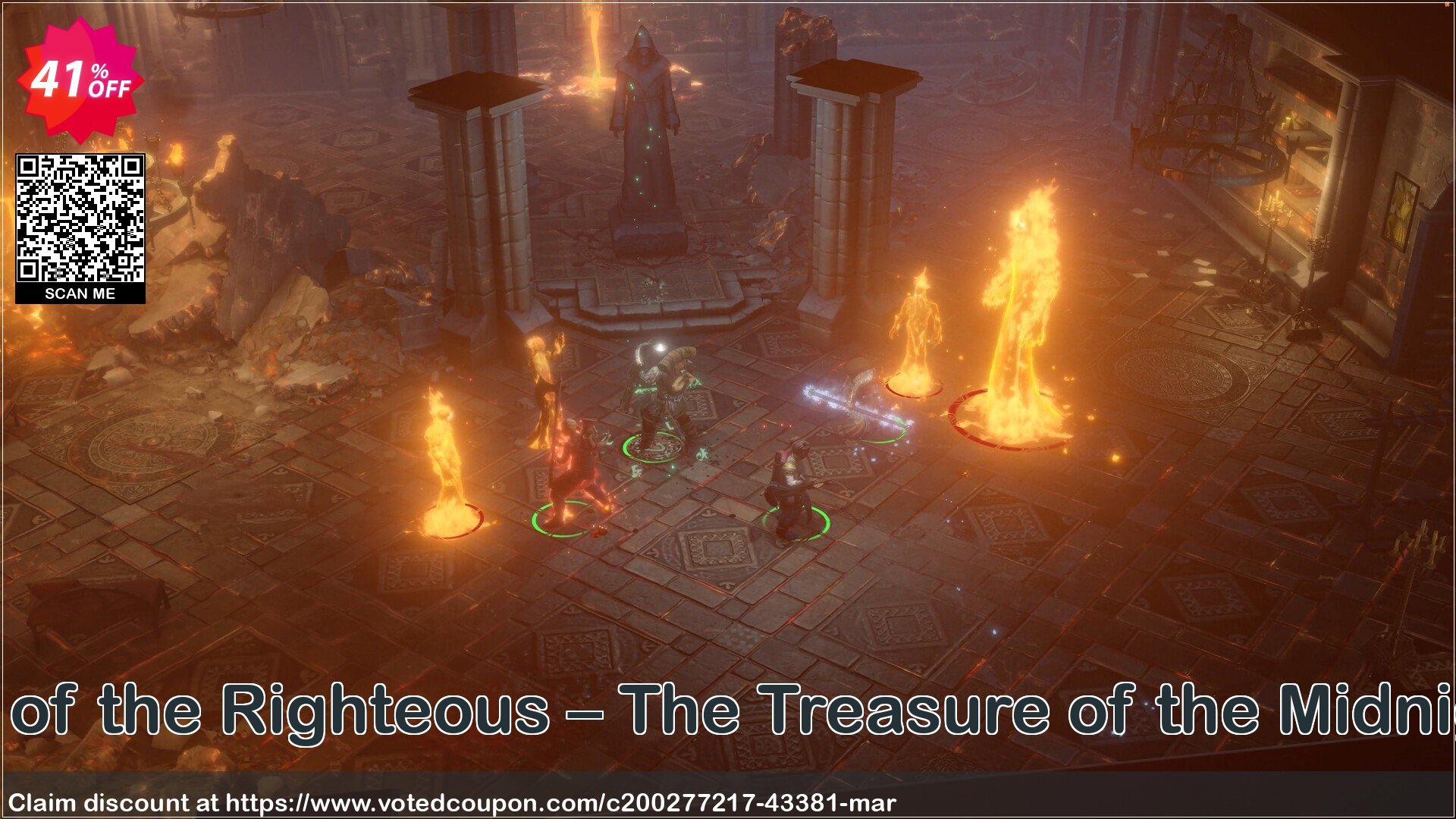 Pathfinder: Wrath of the Righteous – The Treasure of the Midnight Isles PC - DLC Coupon, discount Pathfinder: Wrath of the Righteous – The Treasure of the Midnight Isles PC - DLC Deal 2024 CDkeys. Promotion: Pathfinder: Wrath of the Righteous – The Treasure of the Midnight Isles PC - DLC Exclusive Sale offer 