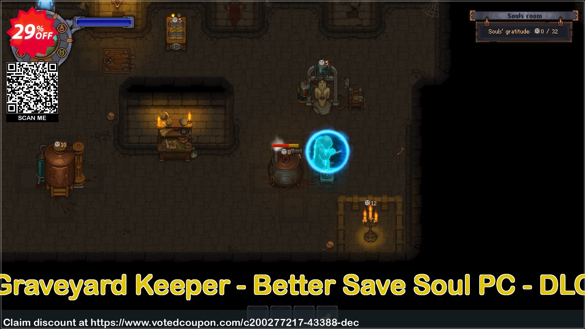 Graveyard Keeper - Better Save Soul PC - DLC Coupon, discount Graveyard Keeper - Better Save Soul PC - DLC Deal 2024 CDkeys. Promotion: Graveyard Keeper - Better Save Soul PC - DLC Exclusive Sale offer 