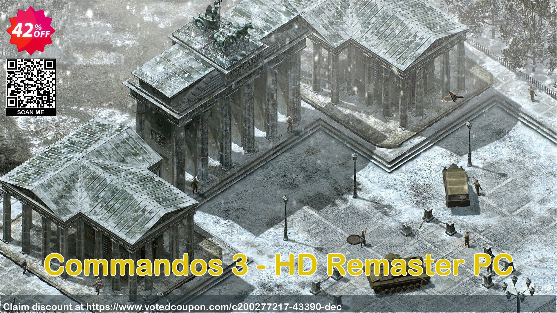 Commandos 3 - HD Remaster PC Coupon Code May 2024, 42% OFF - VotedCoupon