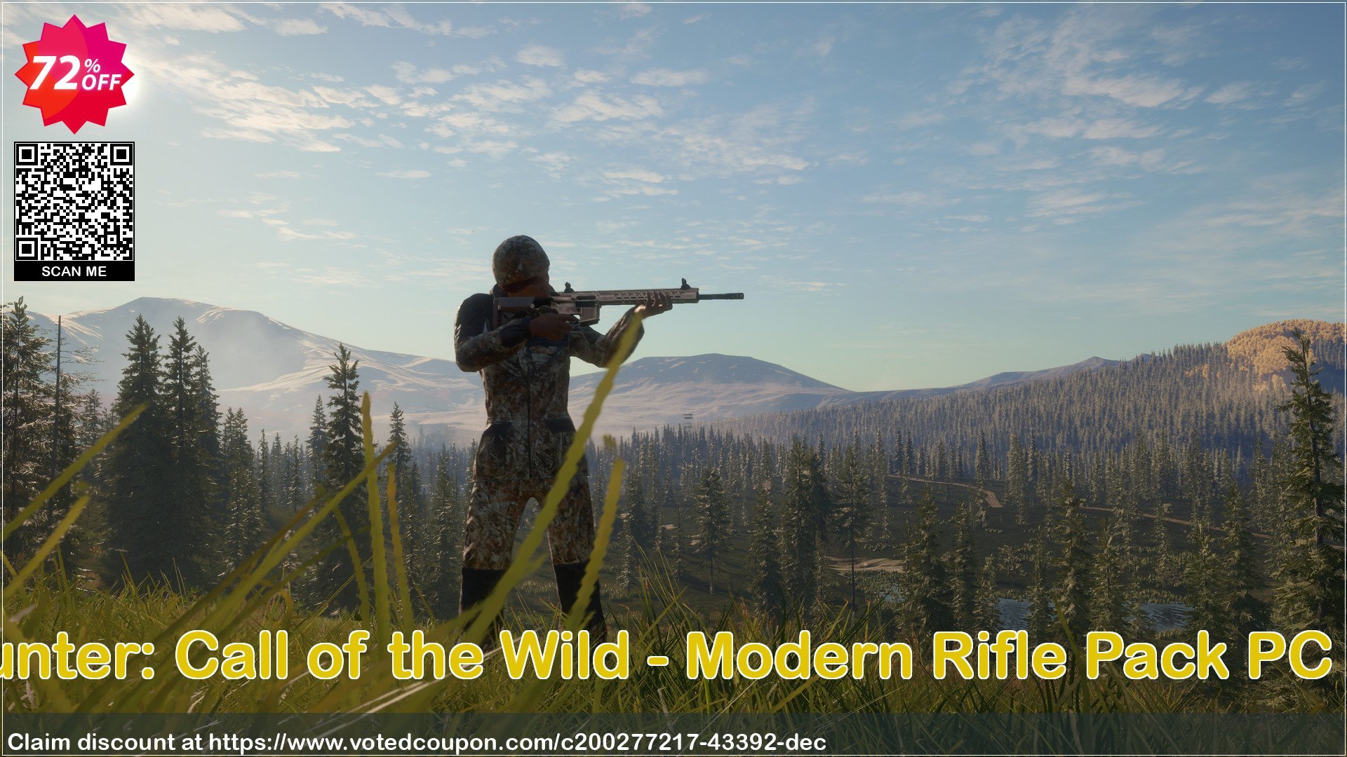theHunter: Call of the Wild - Modern Rifle Pack PC - DLC Coupon Code May 2024, 72% OFF - VotedCoupon