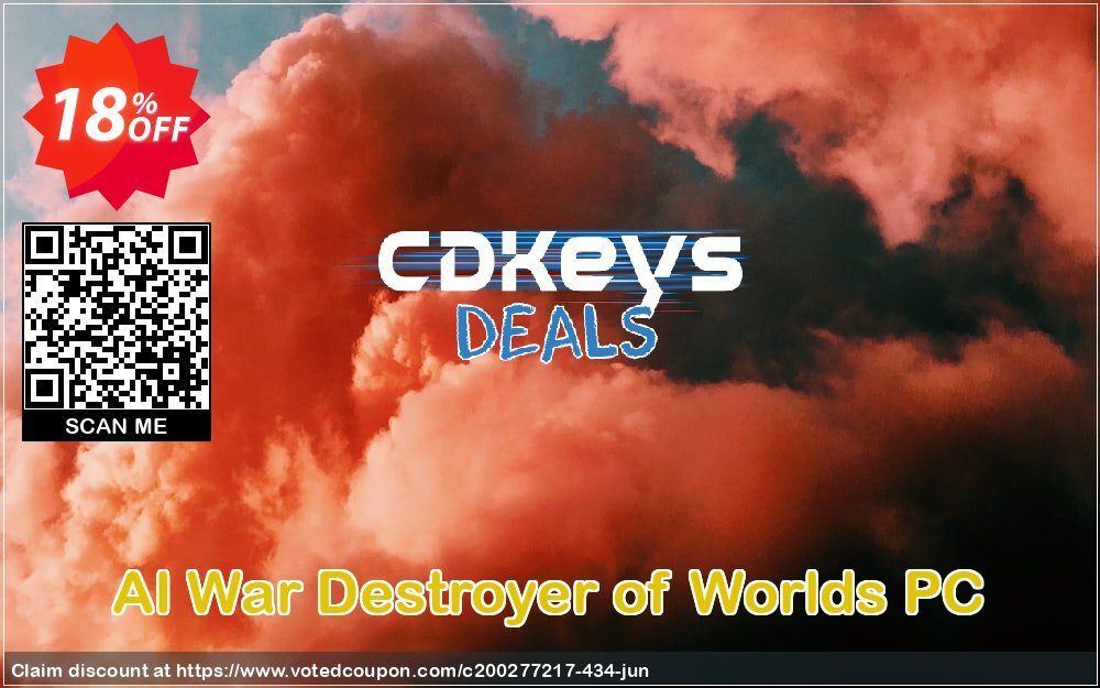AI War Destroyer of Worlds PC Coupon, discount AI War Destroyer of Worlds PC Deal. Promotion: AI War Destroyer of Worlds PC Exclusive offer 