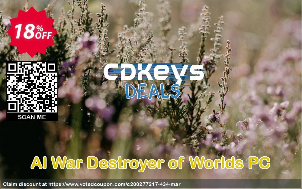 AI War Destroyer of Worlds PC Coupon, discount AI War Destroyer of Worlds PC Deal. Promotion: AI War Destroyer of Worlds PC Exclusive offer 