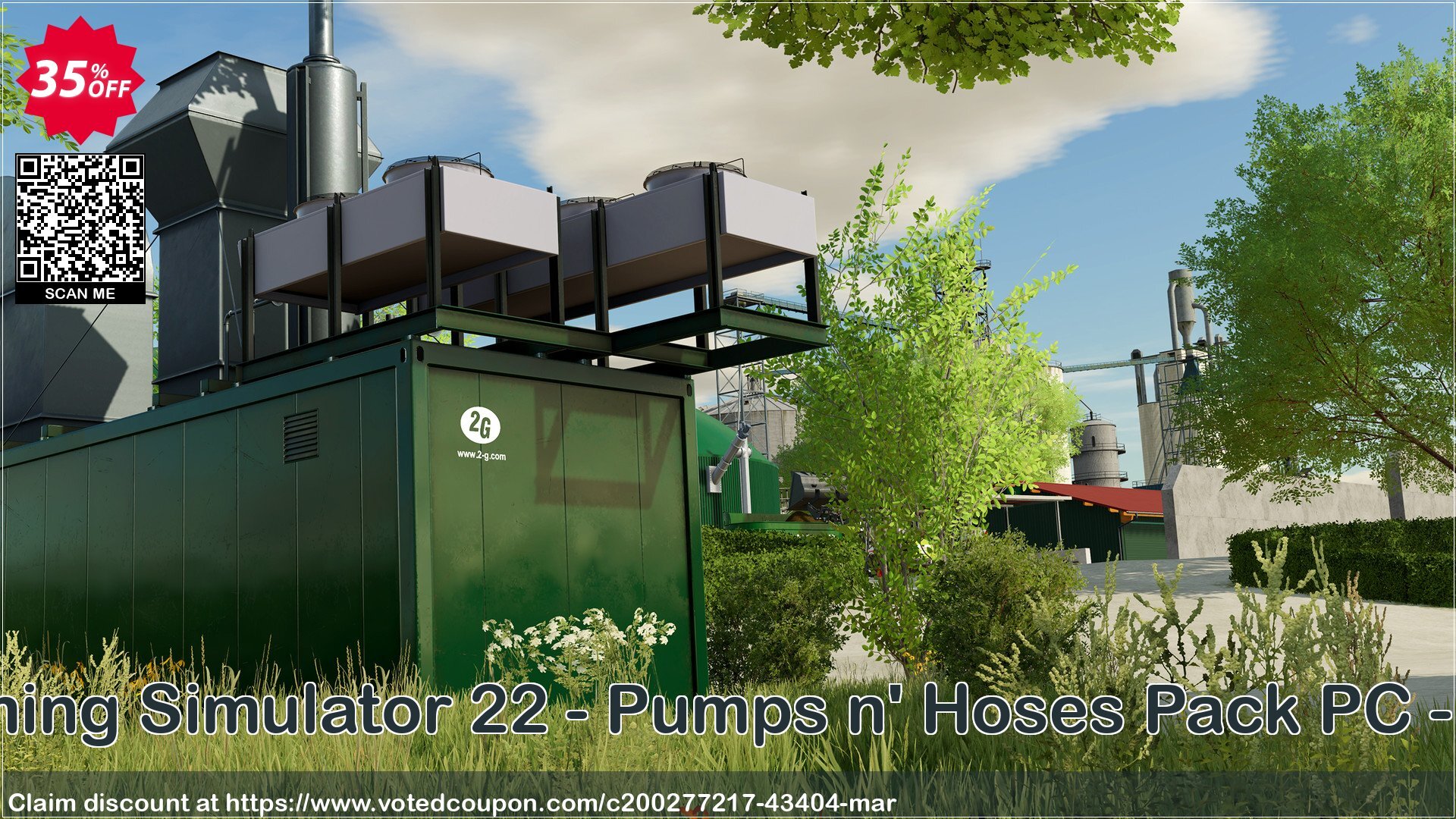 Farming Simulator 22 - Pumps n&#039; Hoses Pack PC - DLC Coupon, discount Farming Simulator 22 - Pumps n' Hoses Pack PC - DLC Deal 2024 CDkeys. Promotion: Farming Simulator 22 - Pumps n' Hoses Pack PC - DLC Exclusive Sale offer 