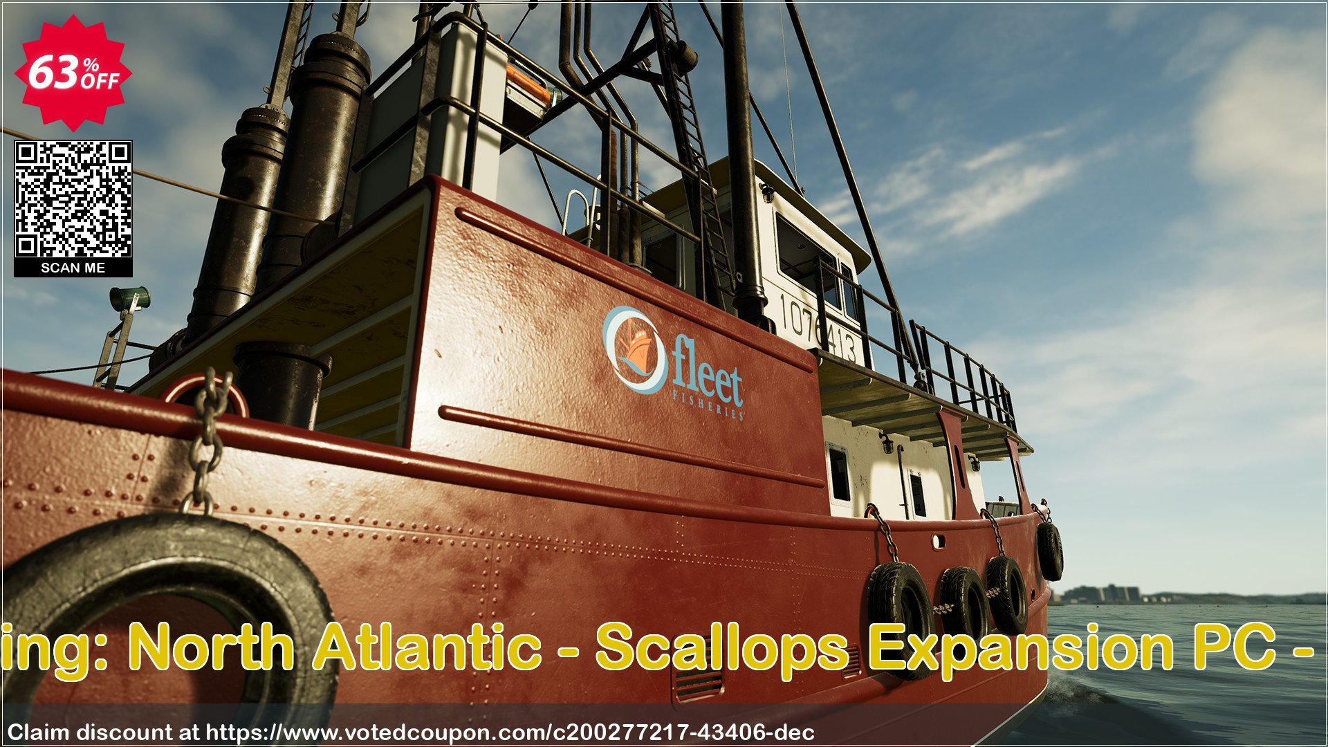 Fishing: North Atlantic - Scallops Expansion PC - DLC Coupon Code May 2024, 63% OFF - VotedCoupon