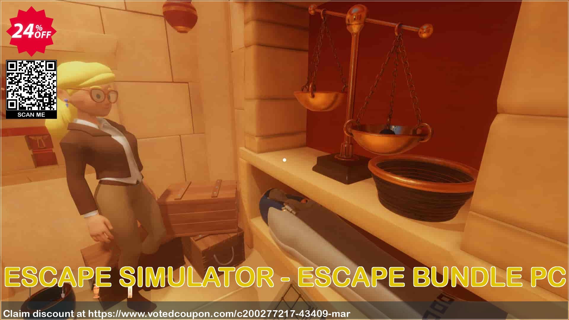 ESCAPE SIMULATOR - ESCAPE BUNDLE PC Coupon Code May 2024, 24% OFF - VotedCoupon