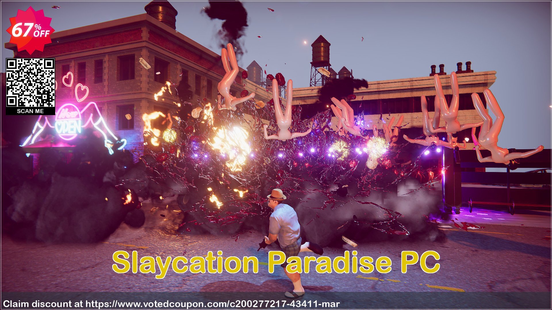 Slaycation Paradise PC Coupon, discount Slaycation Paradise PC Deal 2024 CDkeys. Promotion: Slaycation Paradise PC Exclusive Sale offer 