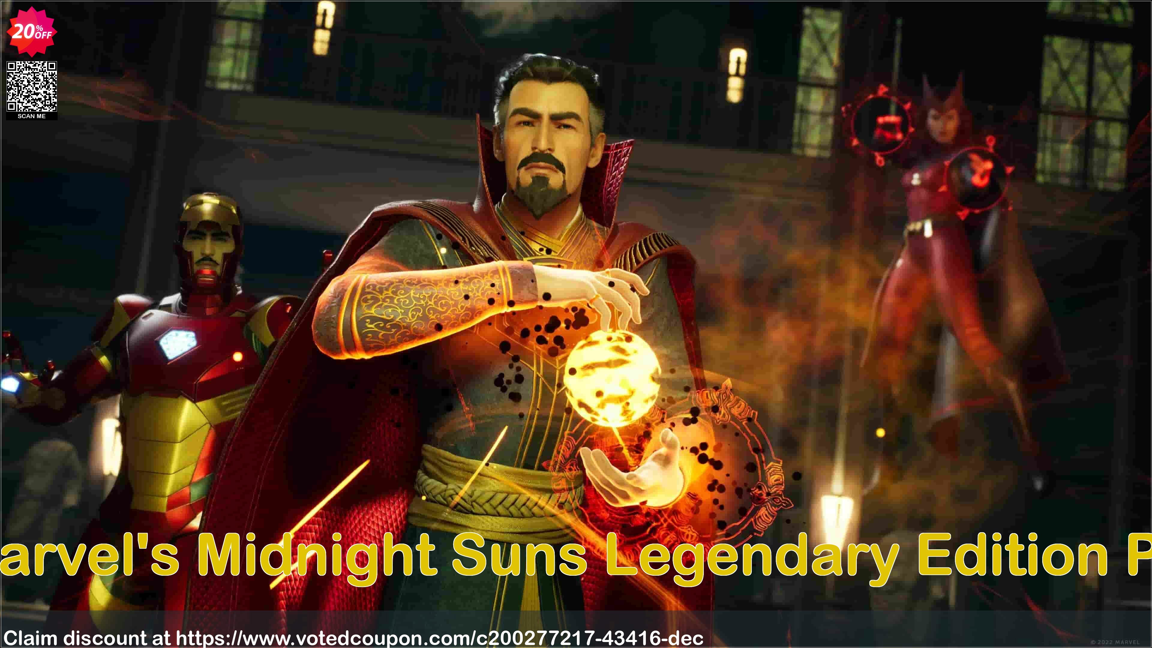 Marvel's Midnight Suns Legendary Edition PC Coupon Code May 2024, 20% OFF - VotedCoupon