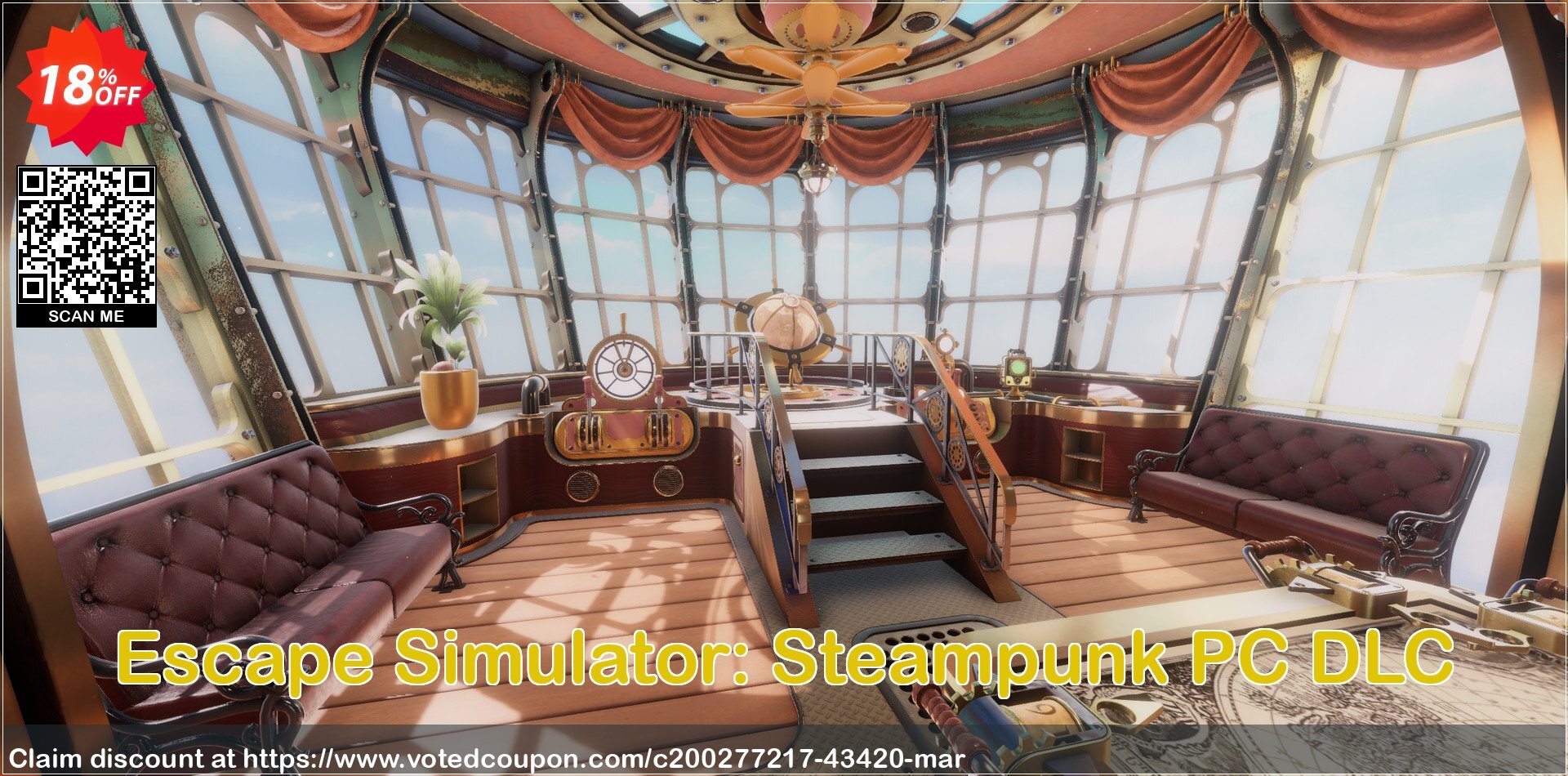 Escape Simulator: Steampunk PC DLC Coupon, discount Escape Simulator: Steampunk PC DLC Deal 2024 CDkeys. Promotion: Escape Simulator: Steampunk PC DLC Exclusive Sale offer 