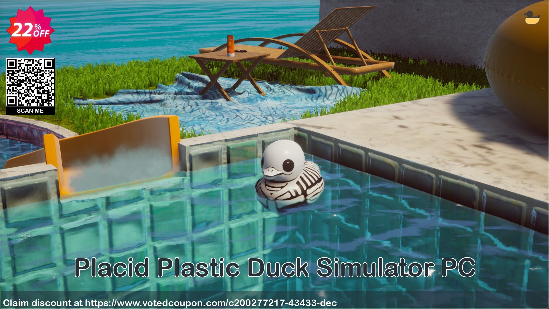 Placid Plastic Duck Simulator PC Coupon Code May 2024, 22% OFF - VotedCoupon