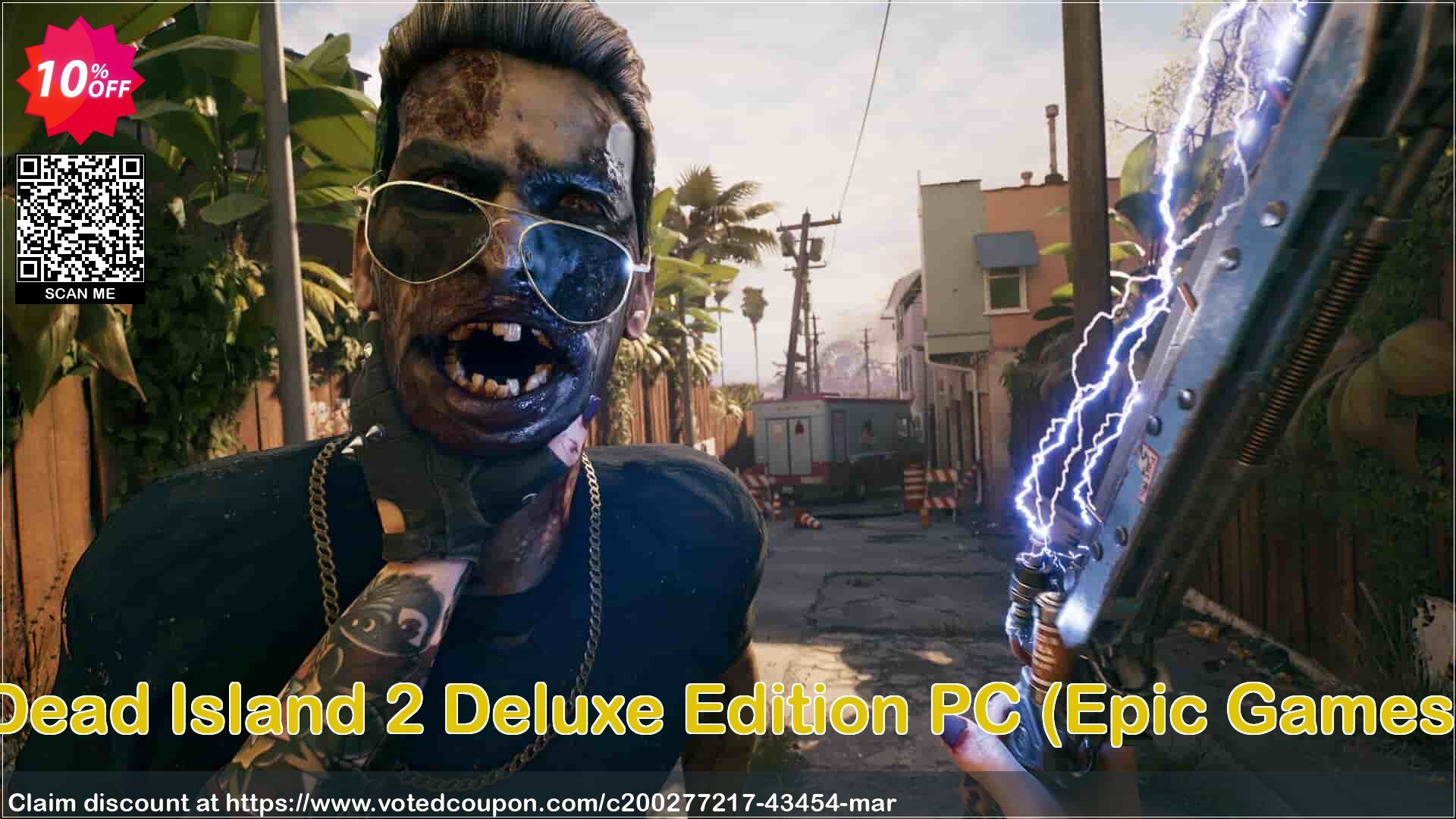 Dead Island 2 Deluxe Edition PC, Epic Games  Coupon, discount Dead Island 2 Deluxe Edition PC (Epic Games) Deal 2024 CDkeys. Promotion: Dead Island 2 Deluxe Edition PC (Epic Games) Exclusive Sale offer 