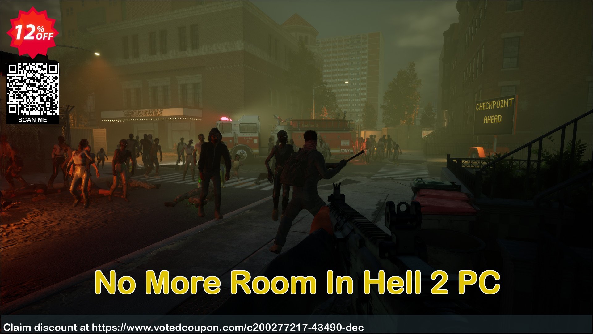 No More Room In Hell 2 PC Coupon Code May 2024, 12% OFF - VotedCoupon
