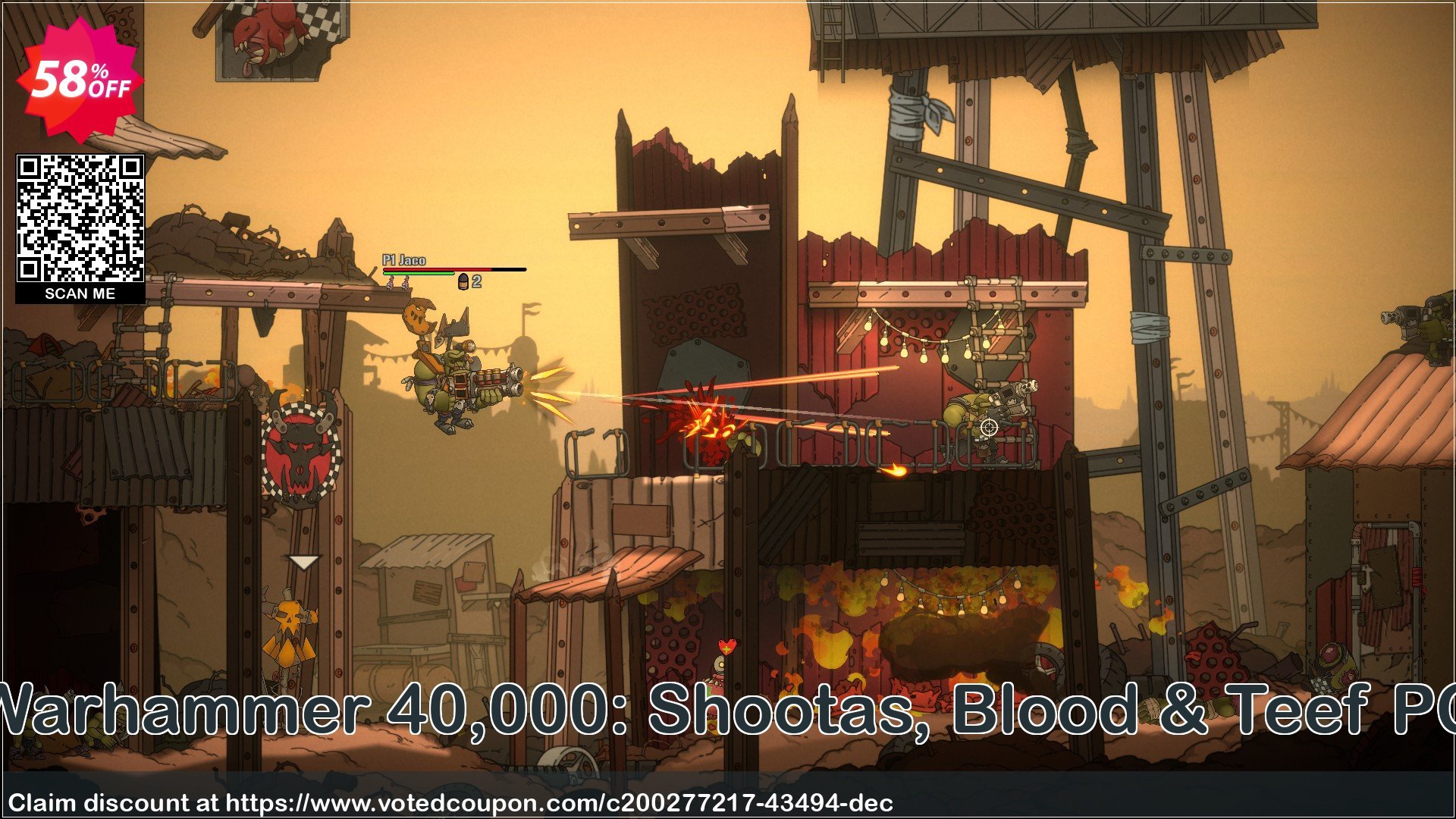 Warhammer 40,000: Shootas, Blood & Teef PC Coupon Code May 2024, 58% OFF - VotedCoupon