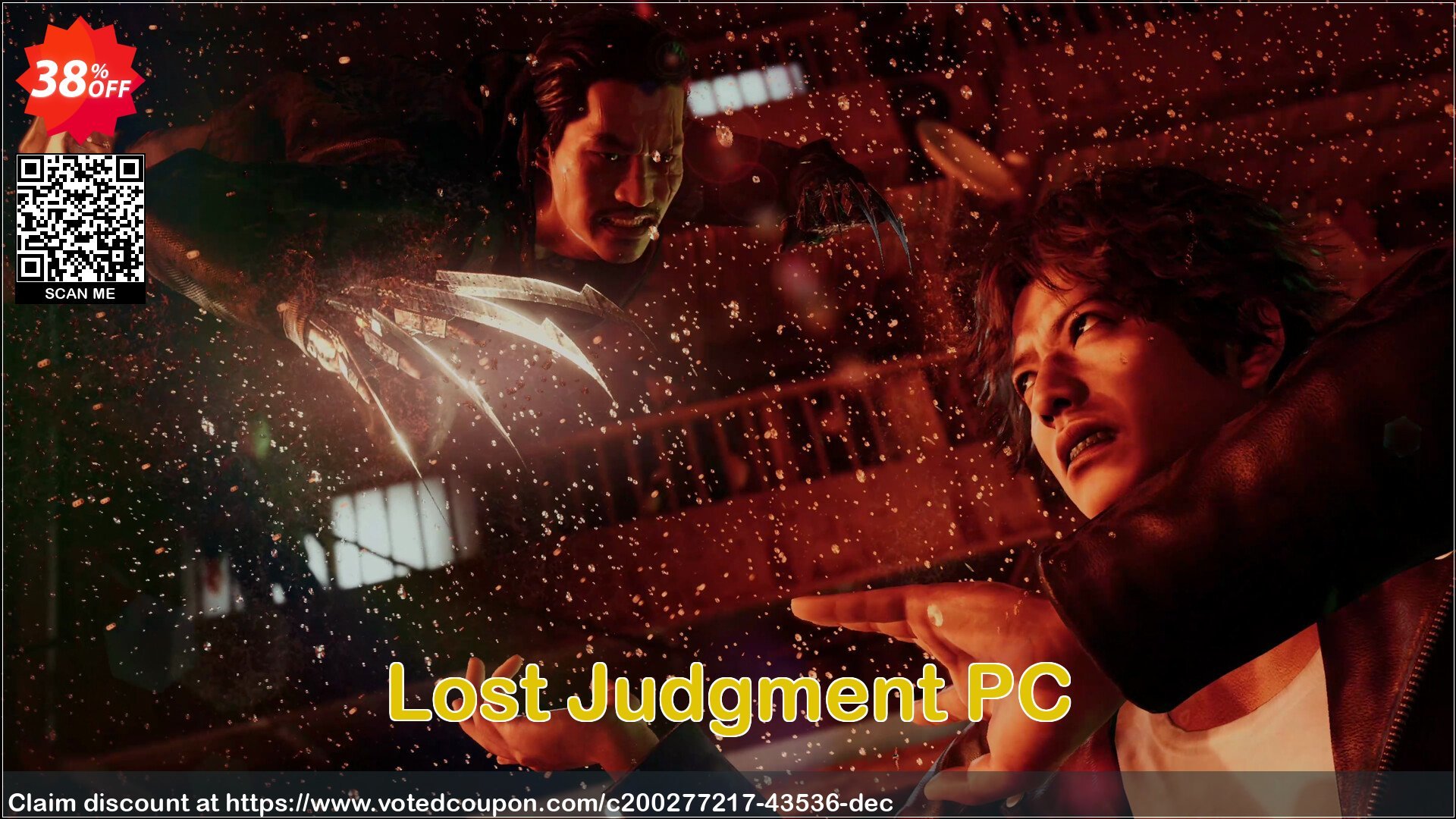 Lost Judgment PC Coupon Code May 2024, 38% OFF - VotedCoupon