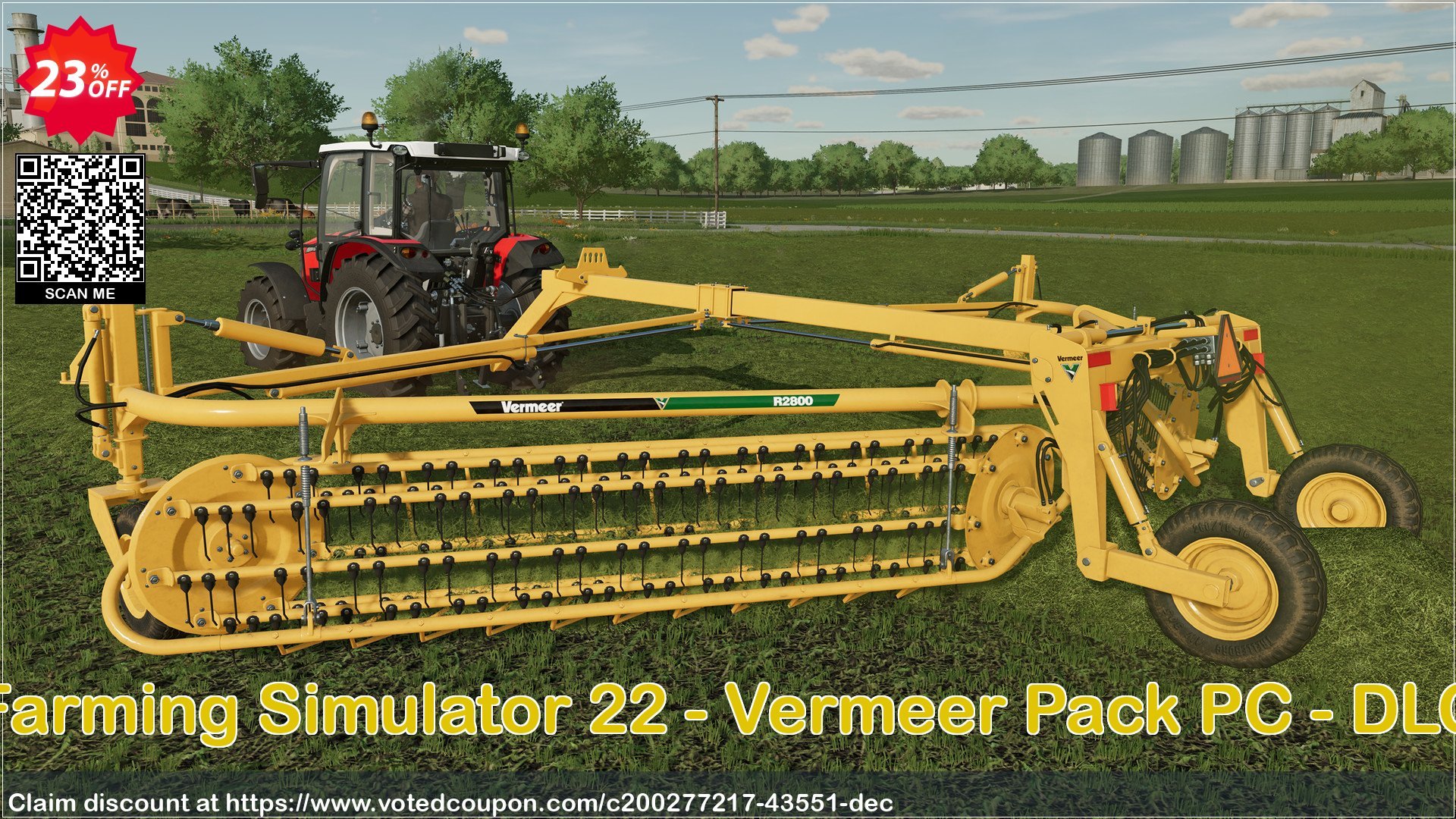 Farming Simulator 22 - Vermeer Pack PC - DLC Coupon Code May 2024, 23% OFF - VotedCoupon