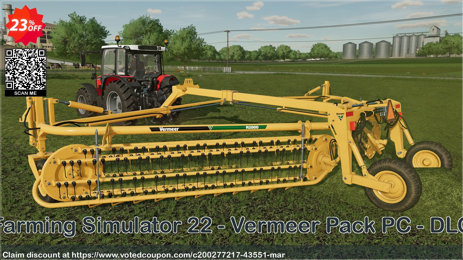 Farming Simulator 22 - Vermeer Pack PC - DLC Coupon Code May 2024, 23% OFF - VotedCoupon