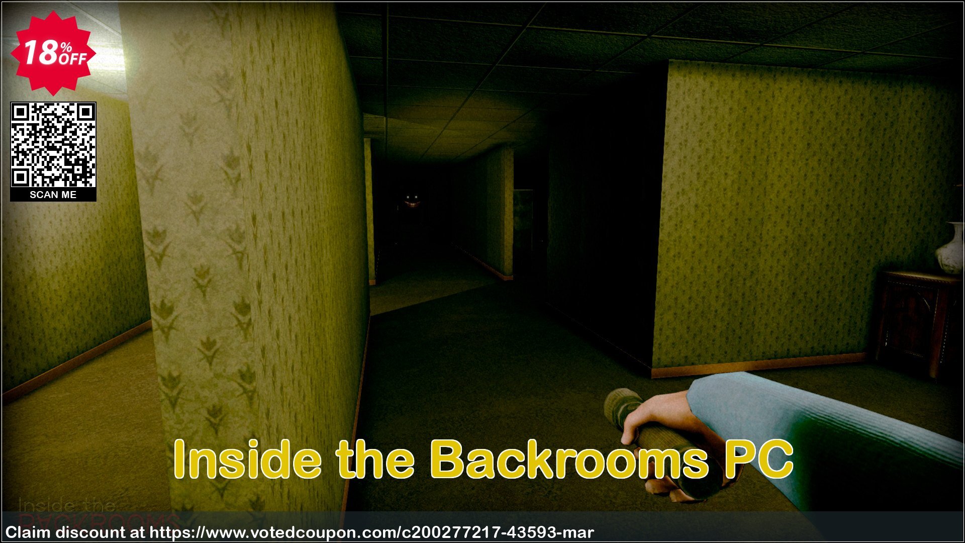 Inside the Backrooms PC Coupon, discount Inside the Backrooms PC Deal 2024 CDkeys. Promotion: Inside the Backrooms PC Exclusive Sale offer 