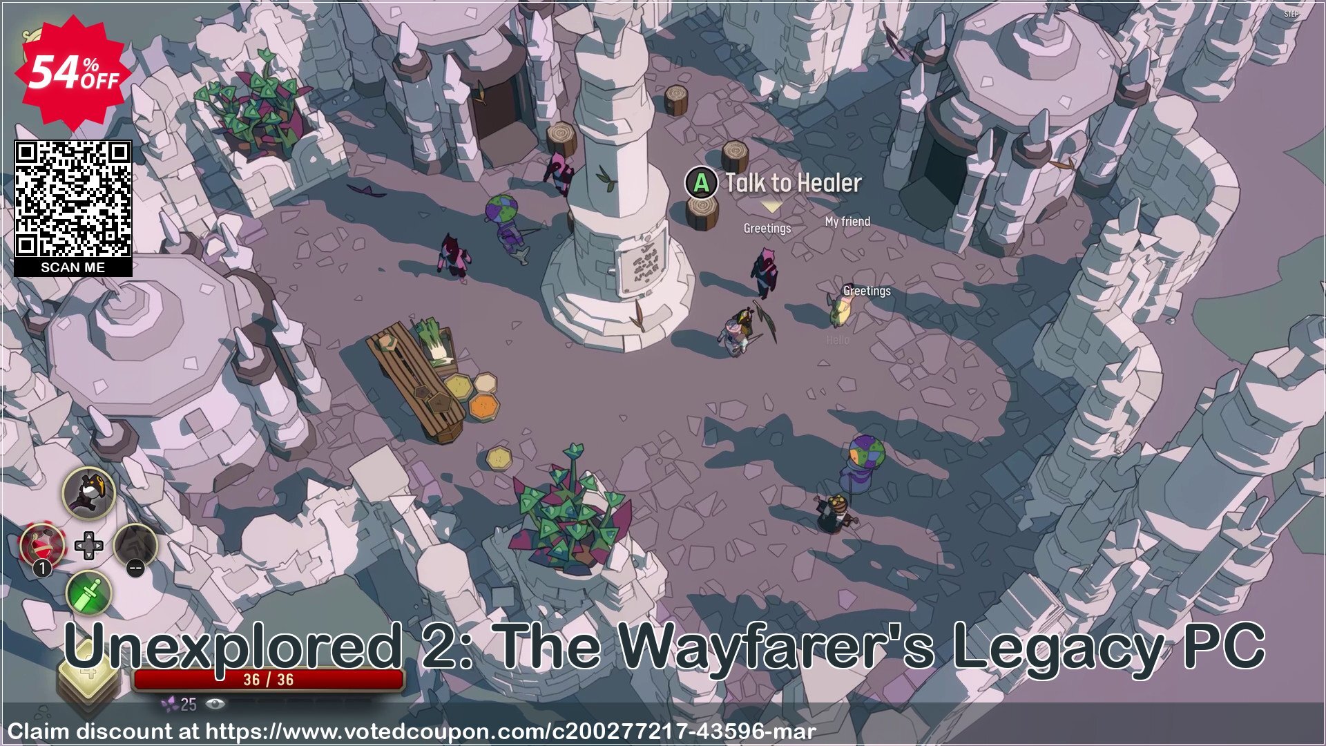 Unexplored 2: The Wayfarer's Legacy PC Coupon Code May 2024, 54% OFF - VotedCoupon