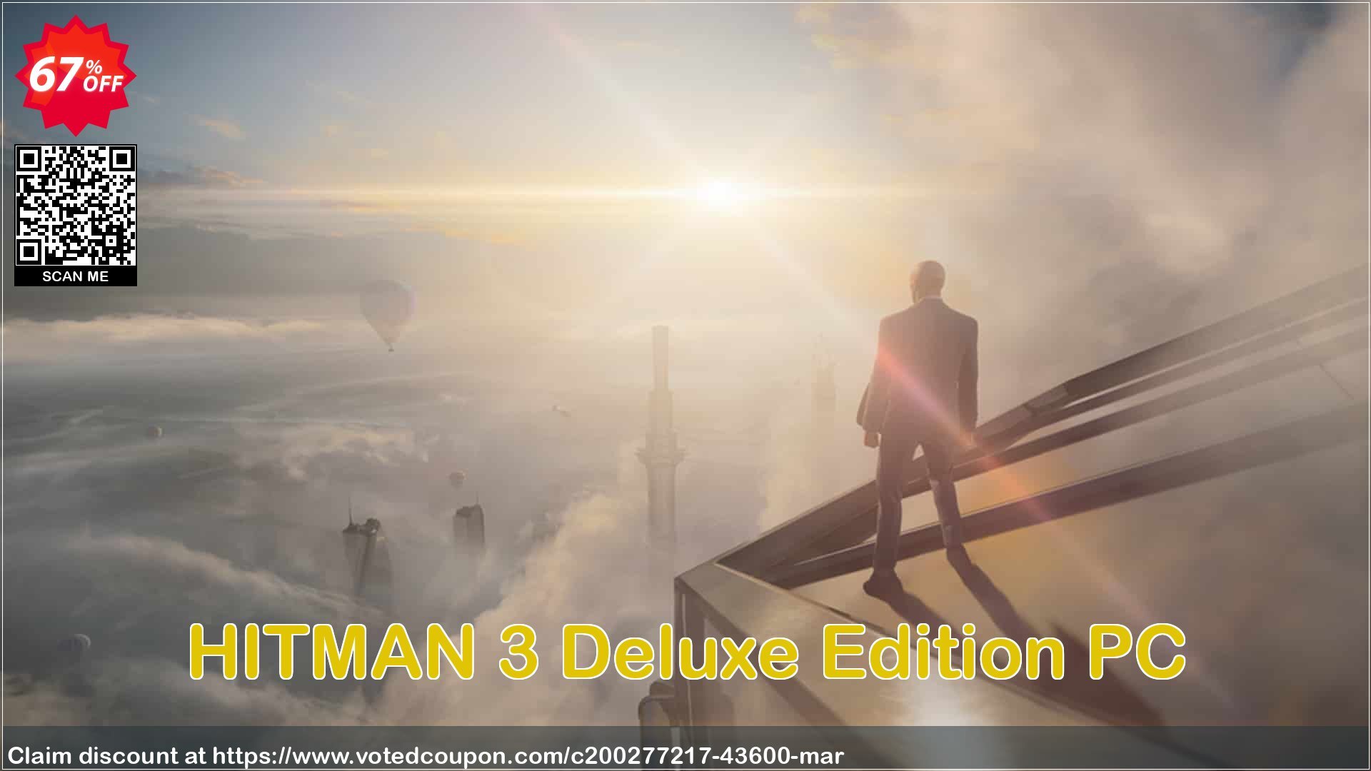 HITMAN 3 Deluxe Edition PC Coupon, discount HITMAN 3 Deluxe Edition PC Deal 2024 CDkeys. Promotion: HITMAN 3 Deluxe Edition PC Exclusive Sale offer 