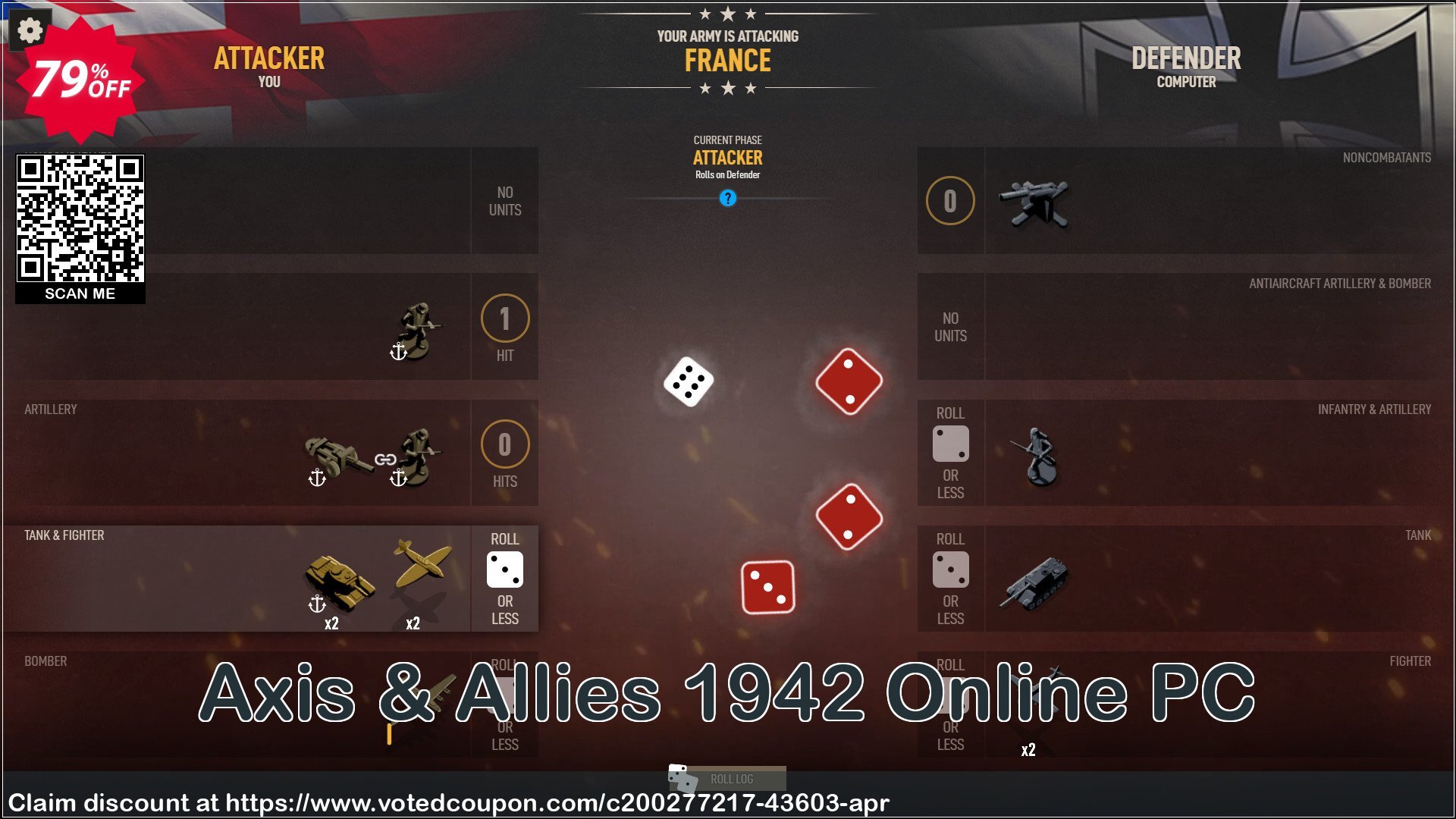 Axis & Allies 1942 Online PC Coupon Code Dec 2023, 79% OFF - VotedCoupon