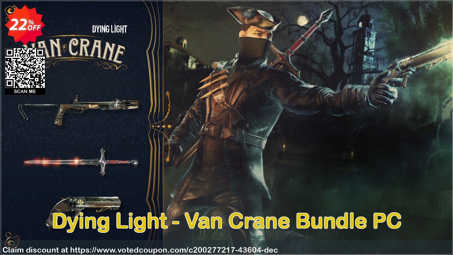 Dying Light - Van Crane Bundle PC Coupon Code Dec 2023, 22% OFF - VotedCoupon