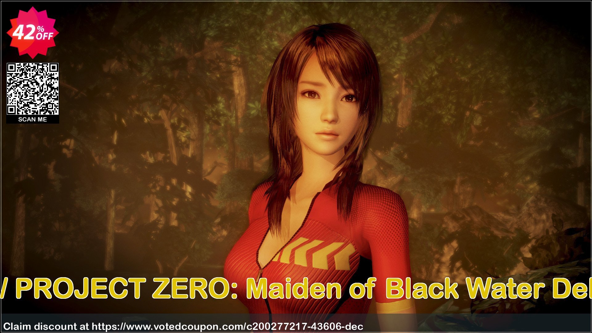 FATAL FRAME / PROJECT ZERO: Maiden of Black Water Deluxe Edition PC Coupon, discount FATAL FRAME / PROJECT ZERO: Maiden of Black Water Deluxe Edition PC Deal 2024 CDkeys. Promotion: FATAL FRAME / PROJECT ZERO: Maiden of Black Water Deluxe Edition PC Exclusive Sale offer 