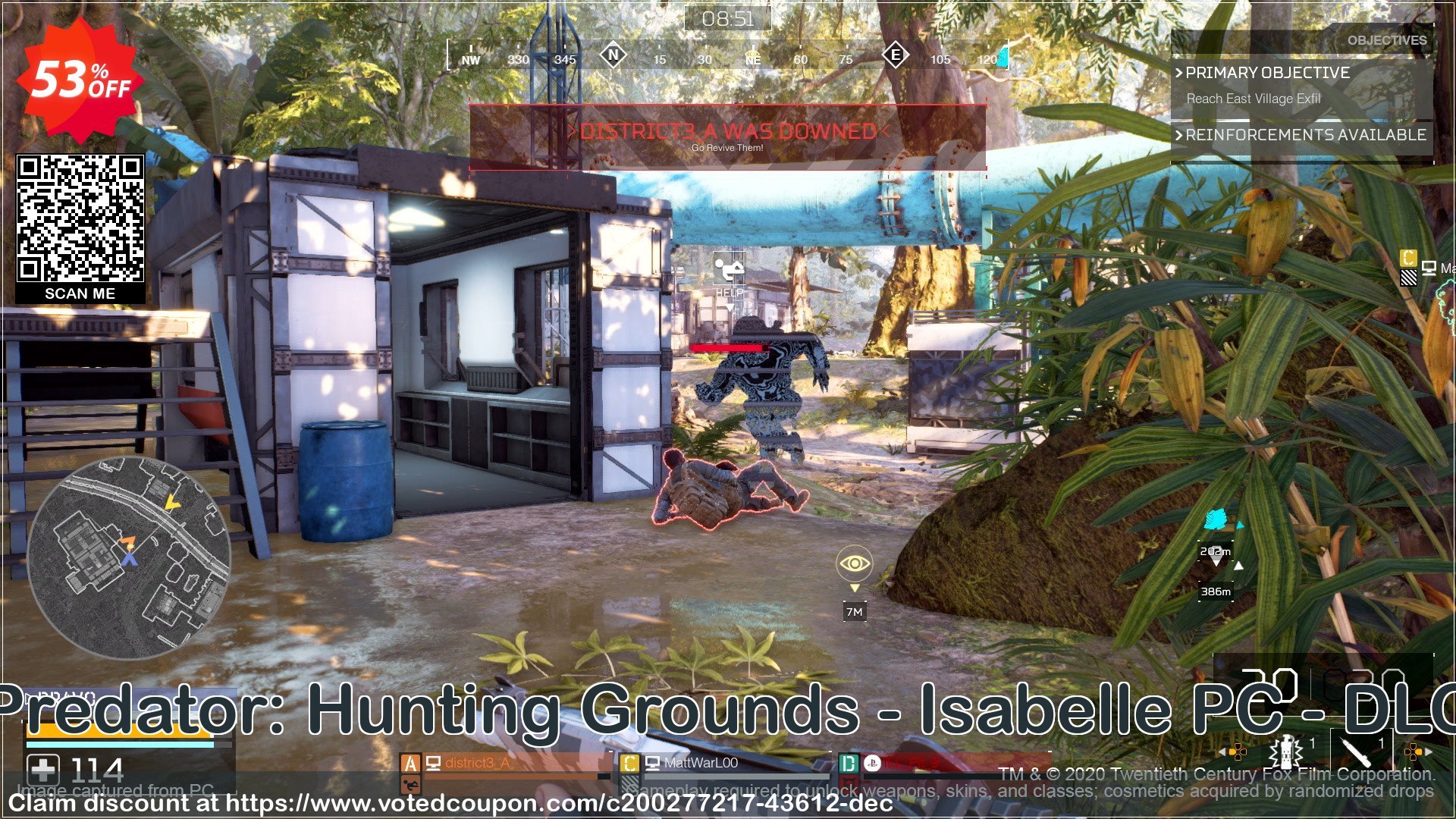 Predator: Hunting Grounds - Isabelle PC - DLC Coupon Code May 2024, 53% OFF - VotedCoupon