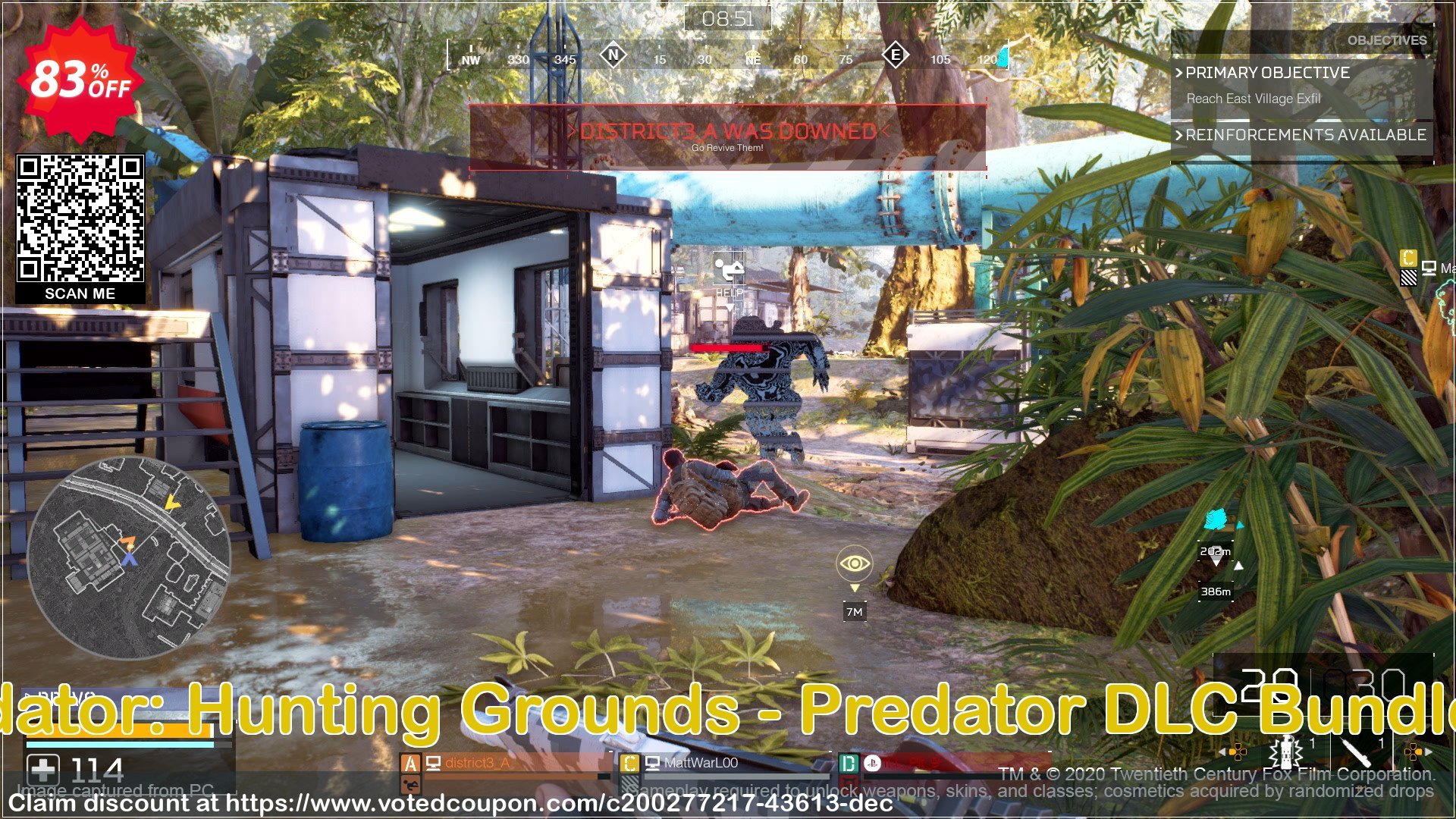 Predator: Hunting Grounds - Predator DLC Bundle PC Coupon Code May 2024, 83% OFF - VotedCoupon