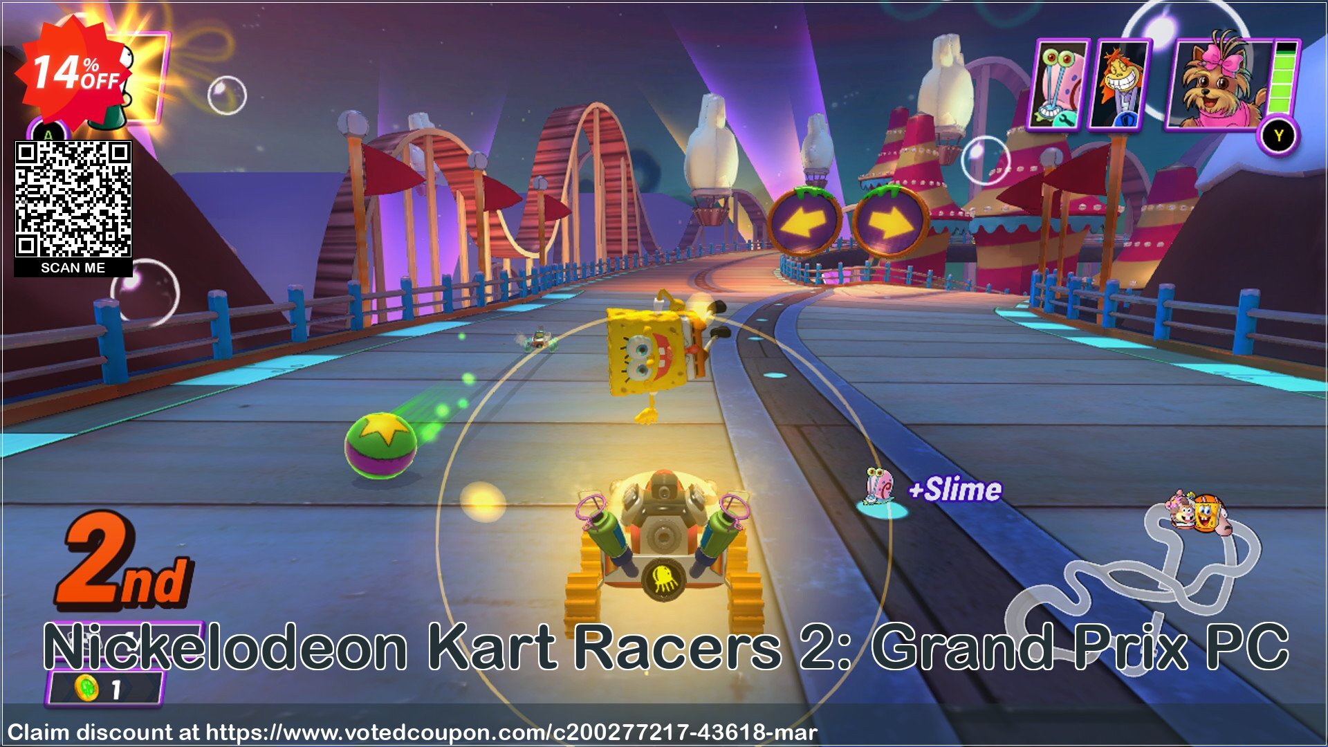 Nickelodeon Kart Racers 2: Grand Prix PC Coupon, discount Nickelodeon Kart Racers 2: Grand Prix PC Deal 2024 CDkeys. Promotion: Nickelodeon Kart Racers 2: Grand Prix PC Exclusive Sale offer 