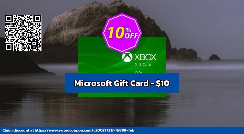 Microsoft Gift Card - $10 Coupon, discount Microsoft Gift Card - $10 Deal CDkeys. Promotion: Microsoft Gift Card - $10 Exclusive Sale offer