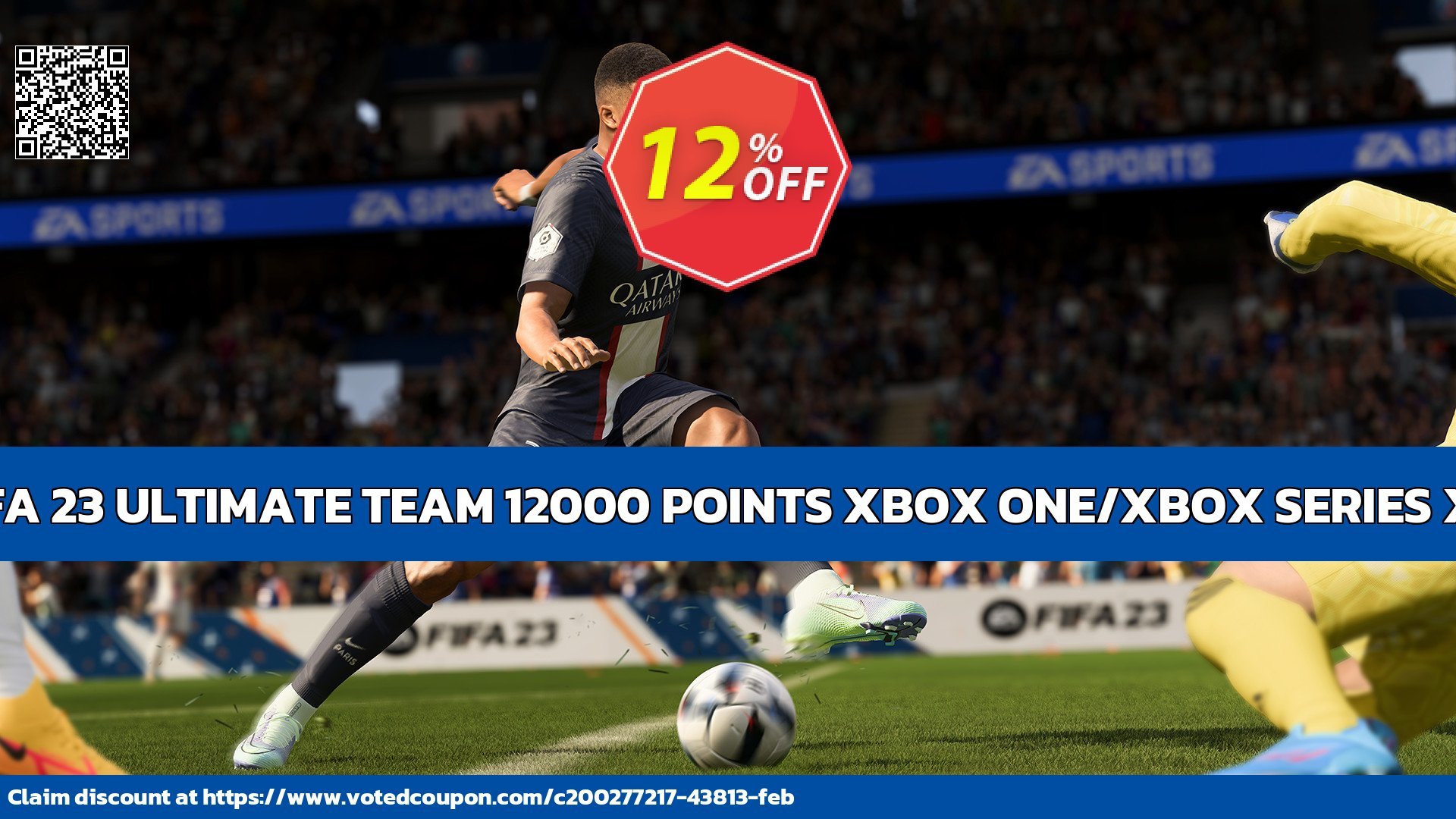 FIFA 23 ULTIMATE TEAM 12000 POINTS XBOX ONE/XBOX SERIES X|S Coupon, discount FIFA 23 ULTIMATE TEAM 12000 POINTS XBOX ONE/XBOX SERIES X|S Deal CDkeys. Promotion: FIFA 23 ULTIMATE TEAM 12000 POINTS XBOX ONE/XBOX SERIES X|S Exclusive Sale offer