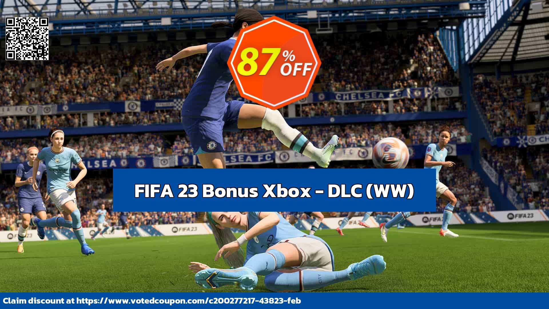 FIFA 23 Bonus Xbox - DLC, WW  Coupon, discount FIFA 23 Bonus Xbox - DLC (WW) Deal CDkeys. Promotion: FIFA 23 Bonus Xbox - DLC (WW) Exclusive Sale offer