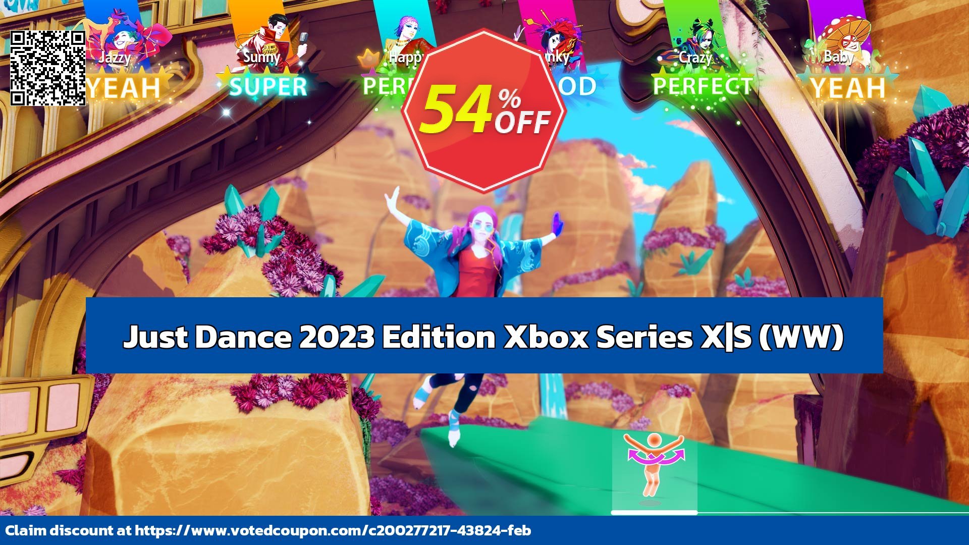 Just Dance 2023 Edition Xbox Series X|S, WW  Coupon Code May 2024, 54% OFF - VotedCoupon