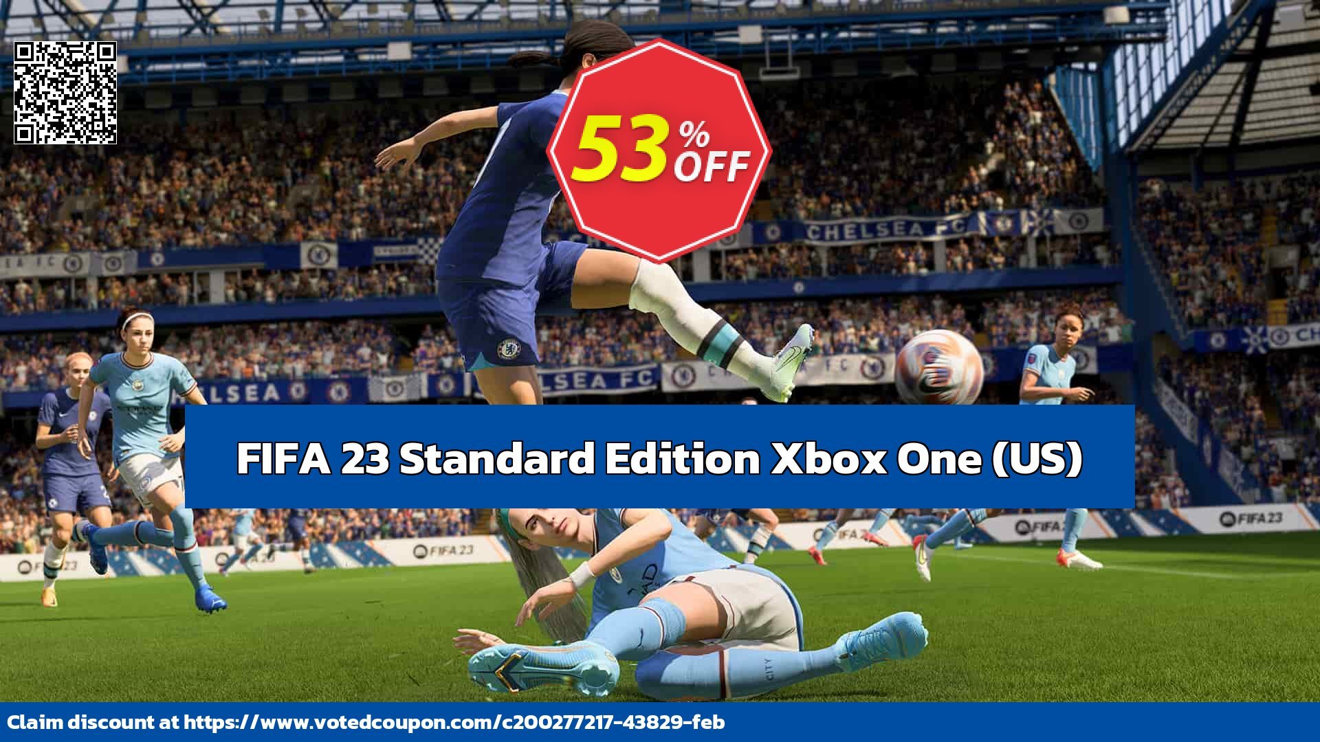FIFA 23 Standard Edition Xbox One, US  Coupon, discount FIFA 23 Standard Edition Xbox One (US) Deal CDkeys. Promotion: FIFA 23 Standard Edition Xbox One (US) Exclusive Sale offer