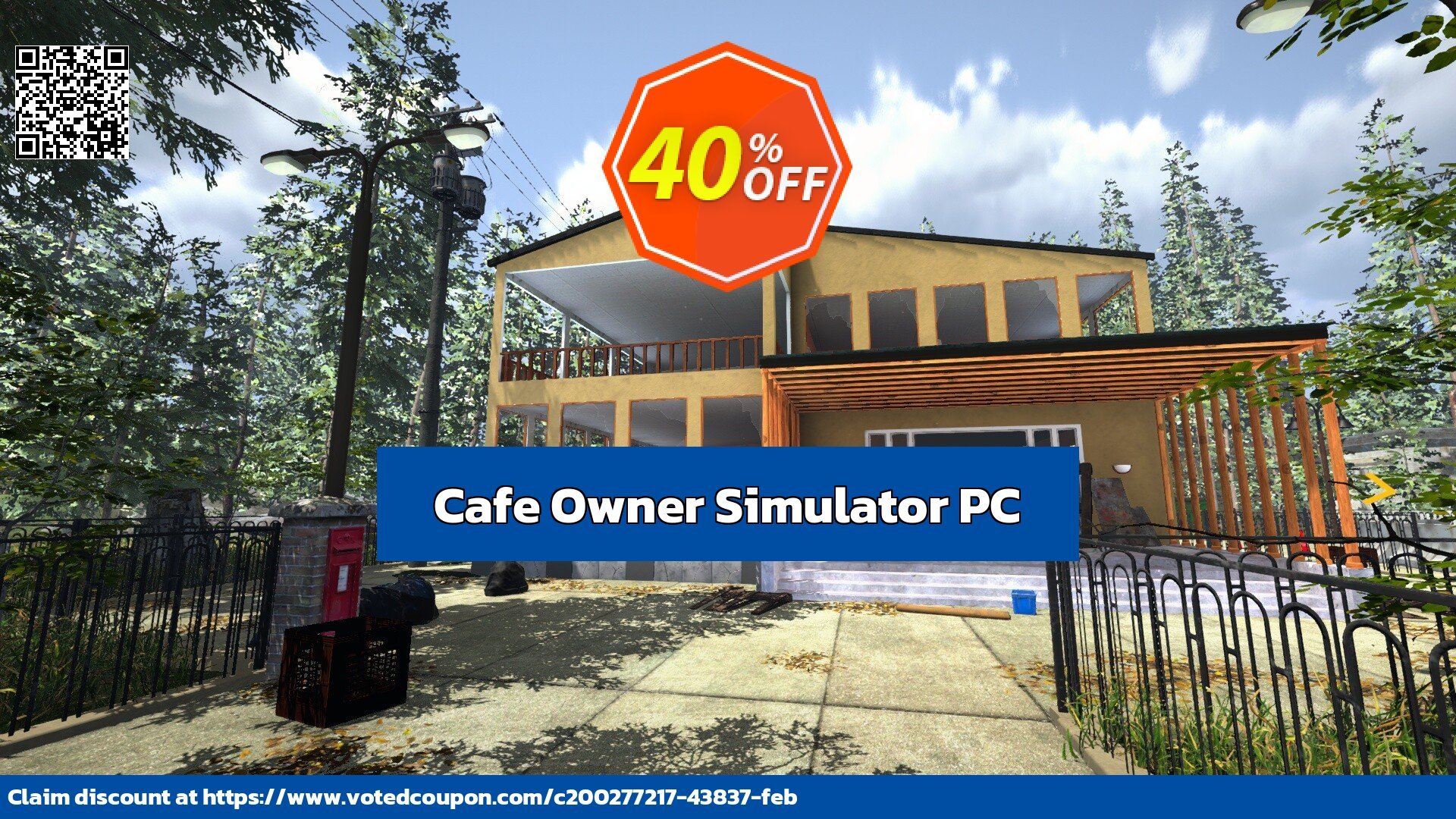 Cafe Owner Simulator PC Coupon Code May 2024, 43% OFF - VotedCoupon