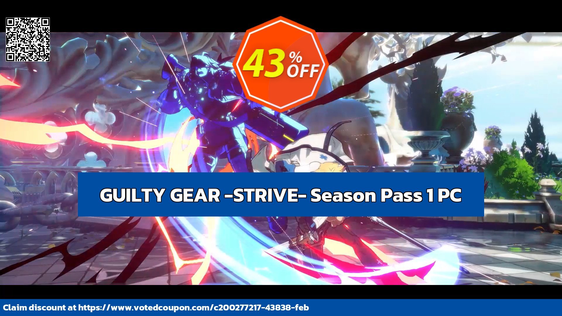 GUILTY GEAR -STRIVE- Season Pass 1 PC Coupon Code May 2024, 43% OFF - VotedCoupon