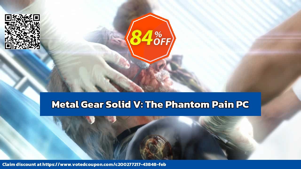 Metal Gear Solid V: The Phantom Pain PC Coupon Code May 2024, 87% OFF - VotedCoupon