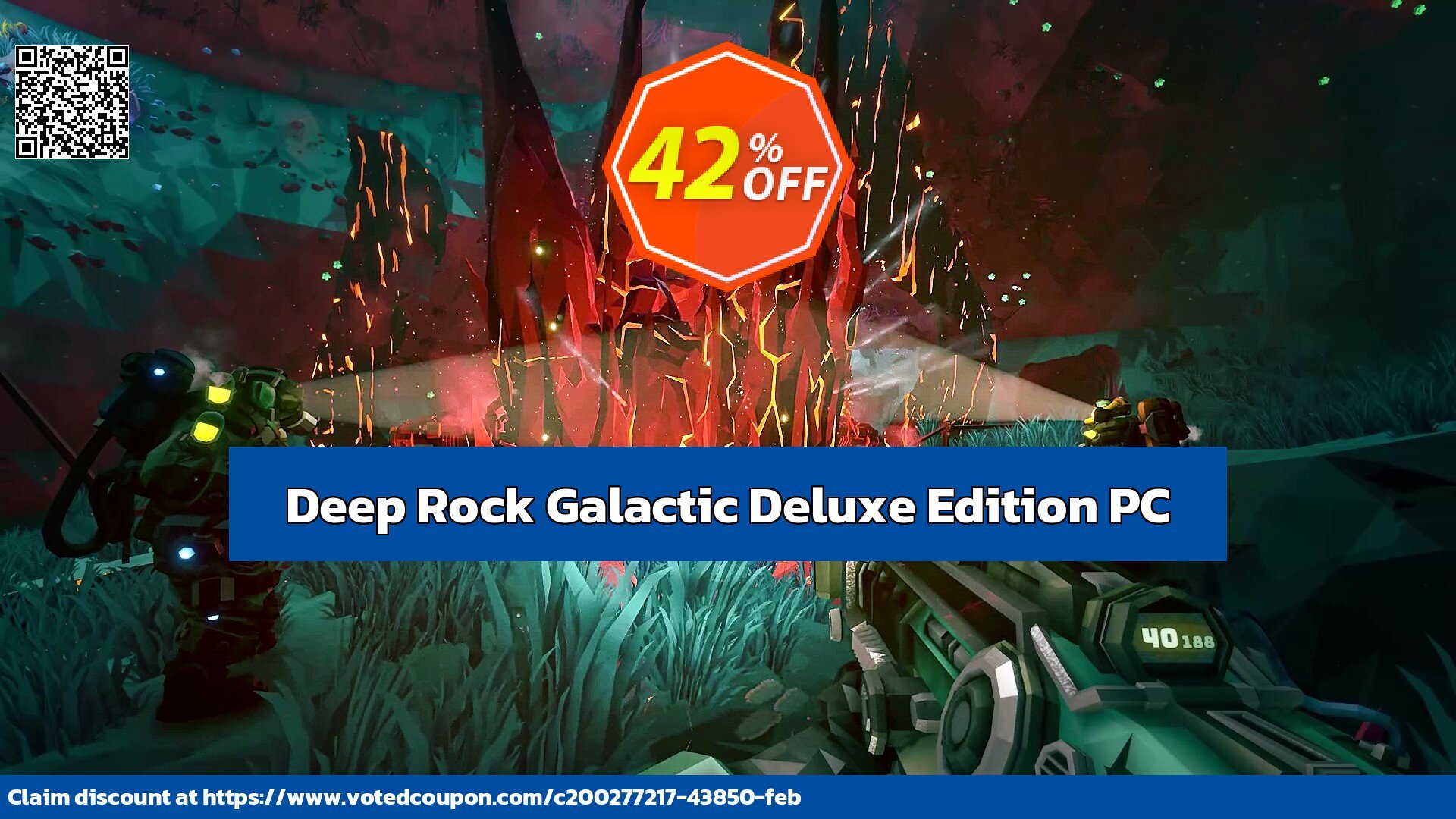 Deep Rock Galactic Deluxe Edition PC Coupon Code May 2024, 43% OFF - VotedCoupon