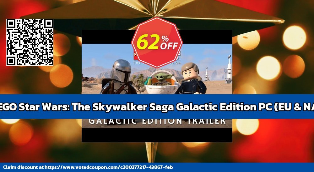 LEGO Star Wars: The Skywalker Saga Galactic Edition PC, EU & NA  Coupon Code May 2024, 62% OFF - VotedCoupon