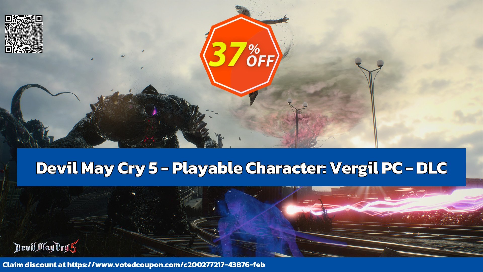 Devil May Cry 5 - Playable Character: Vergil PC - DLC Coupon, discount Devil May Cry 5 - Playable Character: Vergil PC - DLC Deal CDkeys. Promotion: Devil May Cry 5 - Playable Character: Vergil PC - DLC Exclusive Sale offer