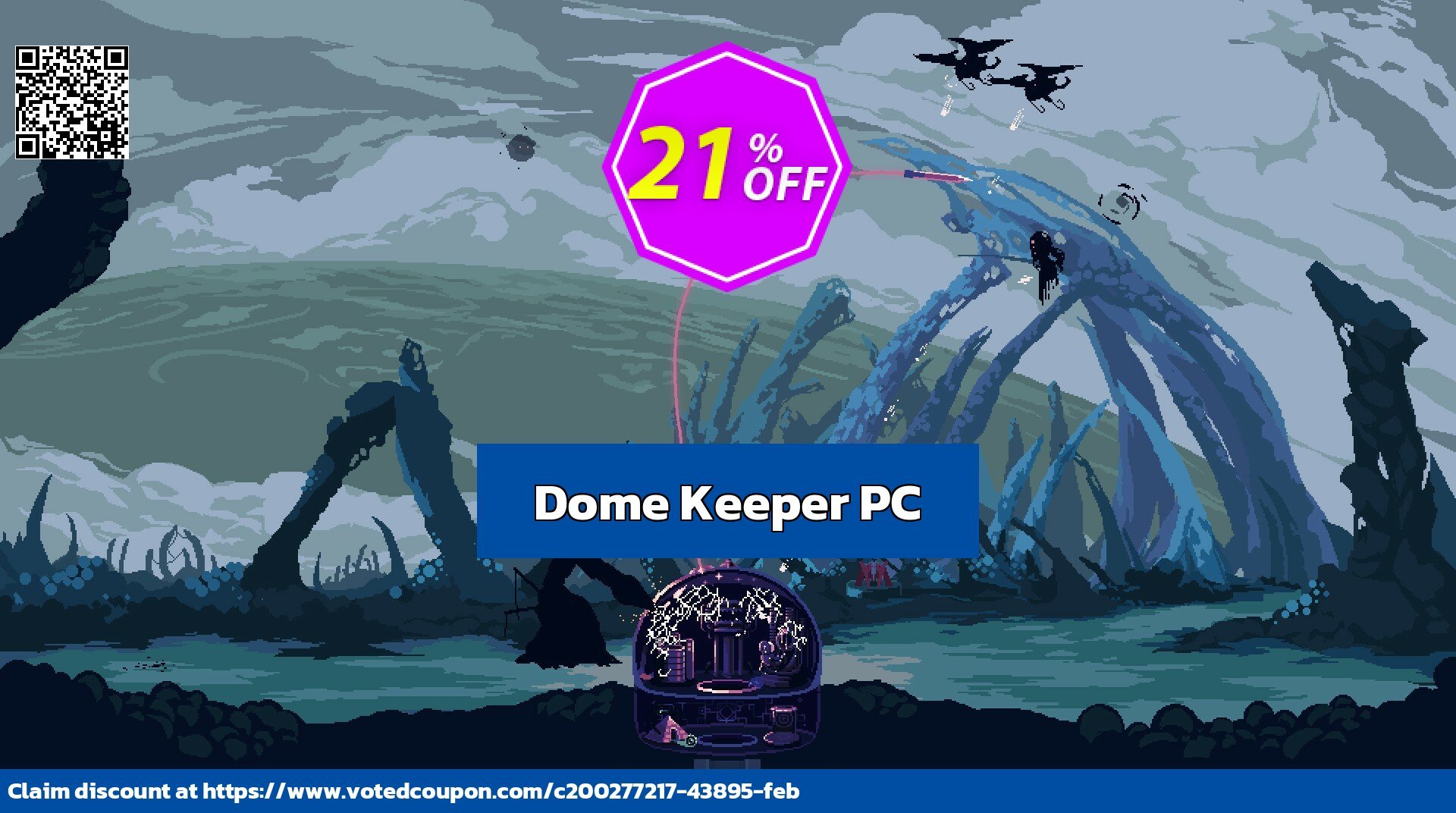 Dome Keeper PC Coupon, discount Dome Keeper PC Deal CDkeys. Promotion: Dome Keeper PC Exclusive Sale offer