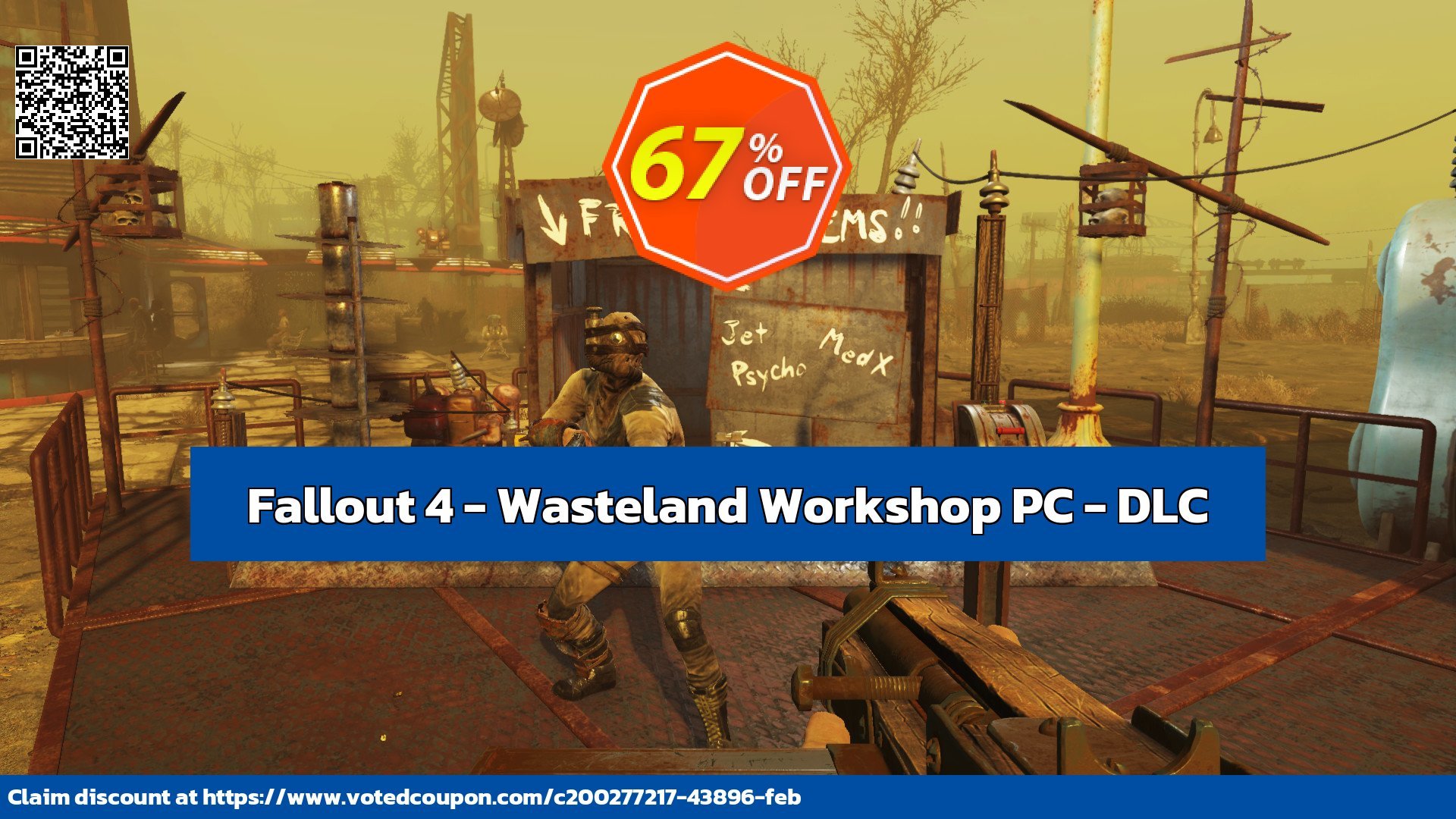 Fallout 4 - Wasteland Workshop PC - DLC Coupon Code May 2024, 75% OFF - VotedCoupon