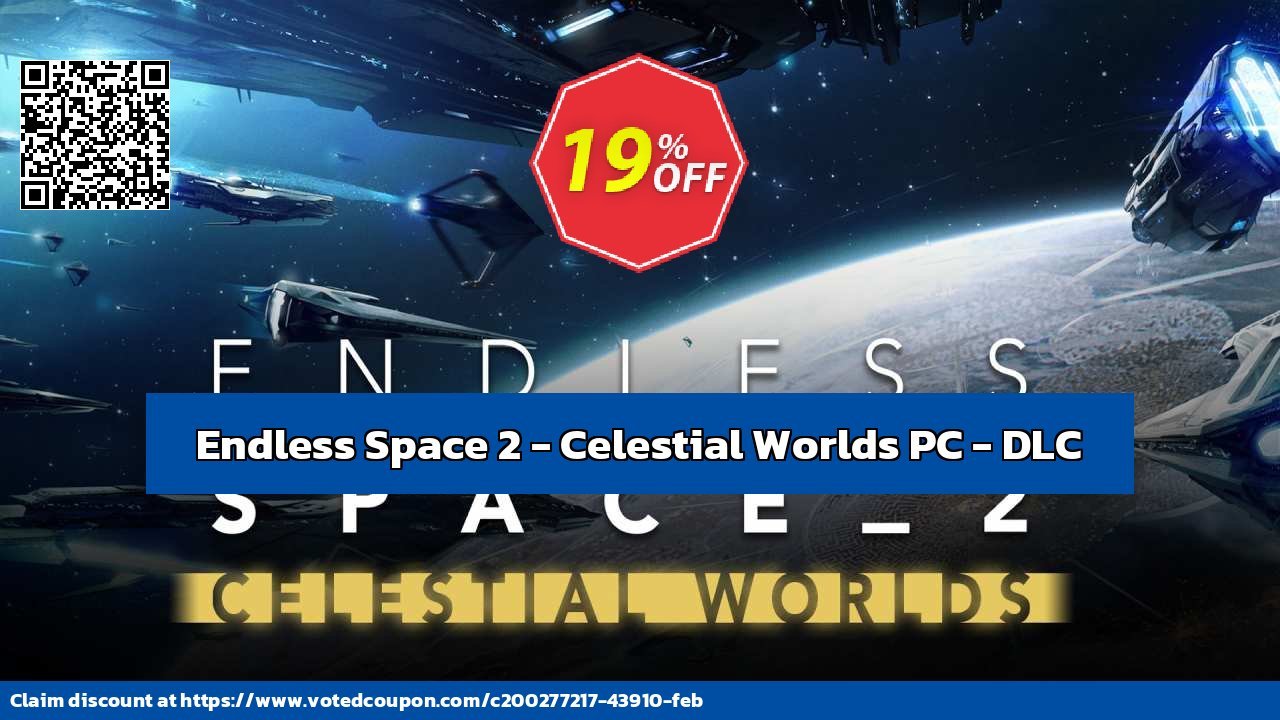 Endless Space 2 - Celestial Worlds PC - DLC Coupon, discount Endless Space 2 - Celestial Worlds PC - DLC Deal CDkeys. Promotion: Endless Space 2 - Celestial Worlds PC - DLC Exclusive Sale offer